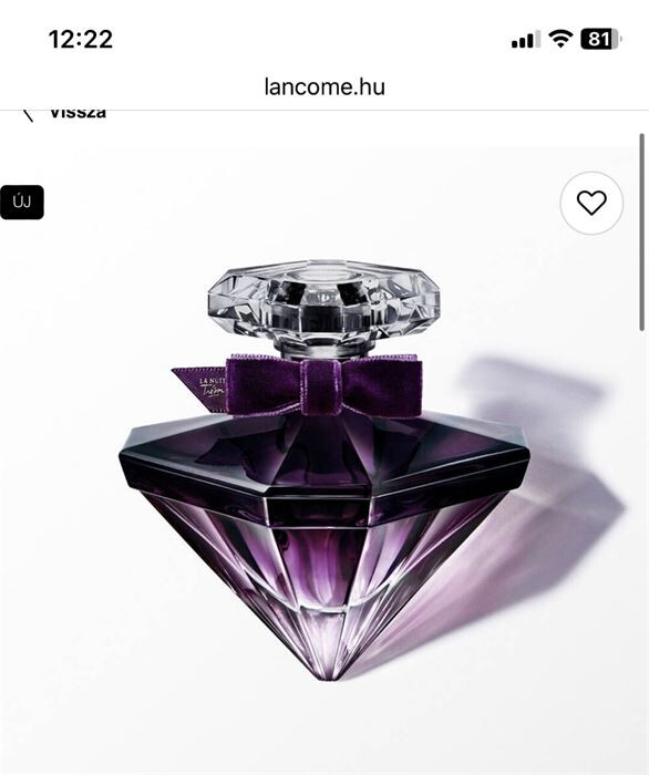 Lancôme La Nuit Trésor Le Parfum kiadó