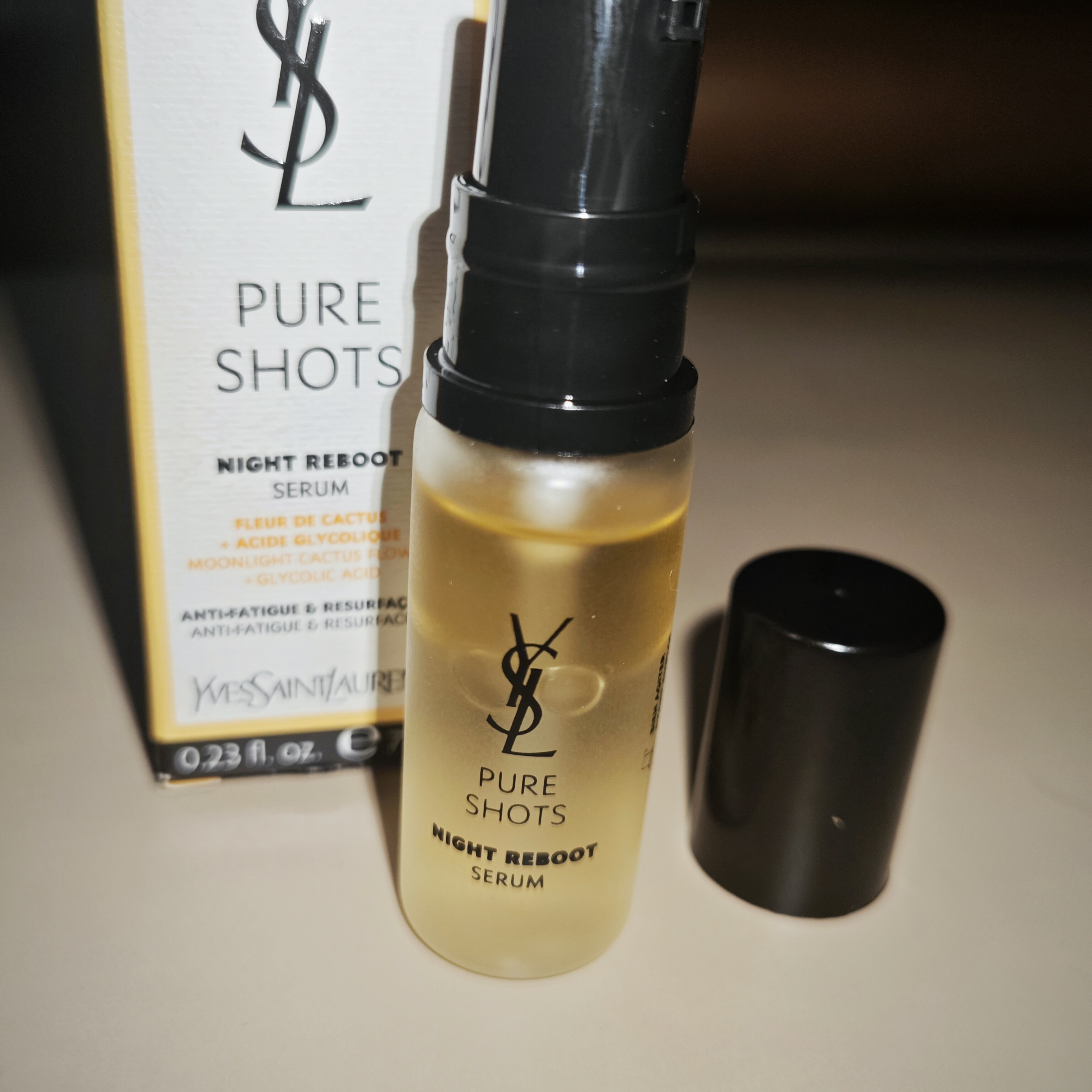 4500 Ft -Yves Saint Laurent Pure Shot Night Reboot Resurfacing Serum - Travel