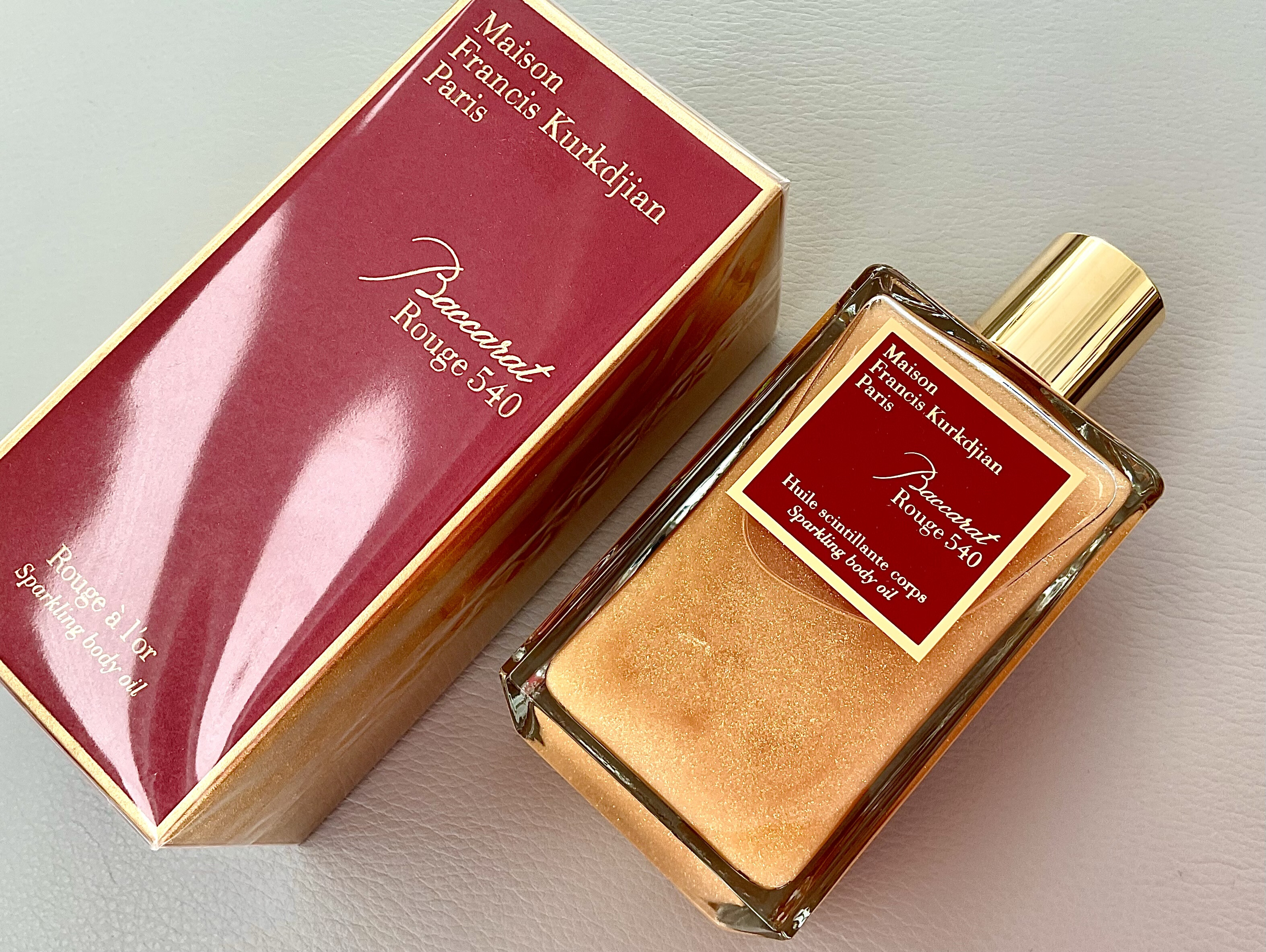 Decant ❤️💛 MFK Baccarat Rouge 540 Sparkling Body Oil