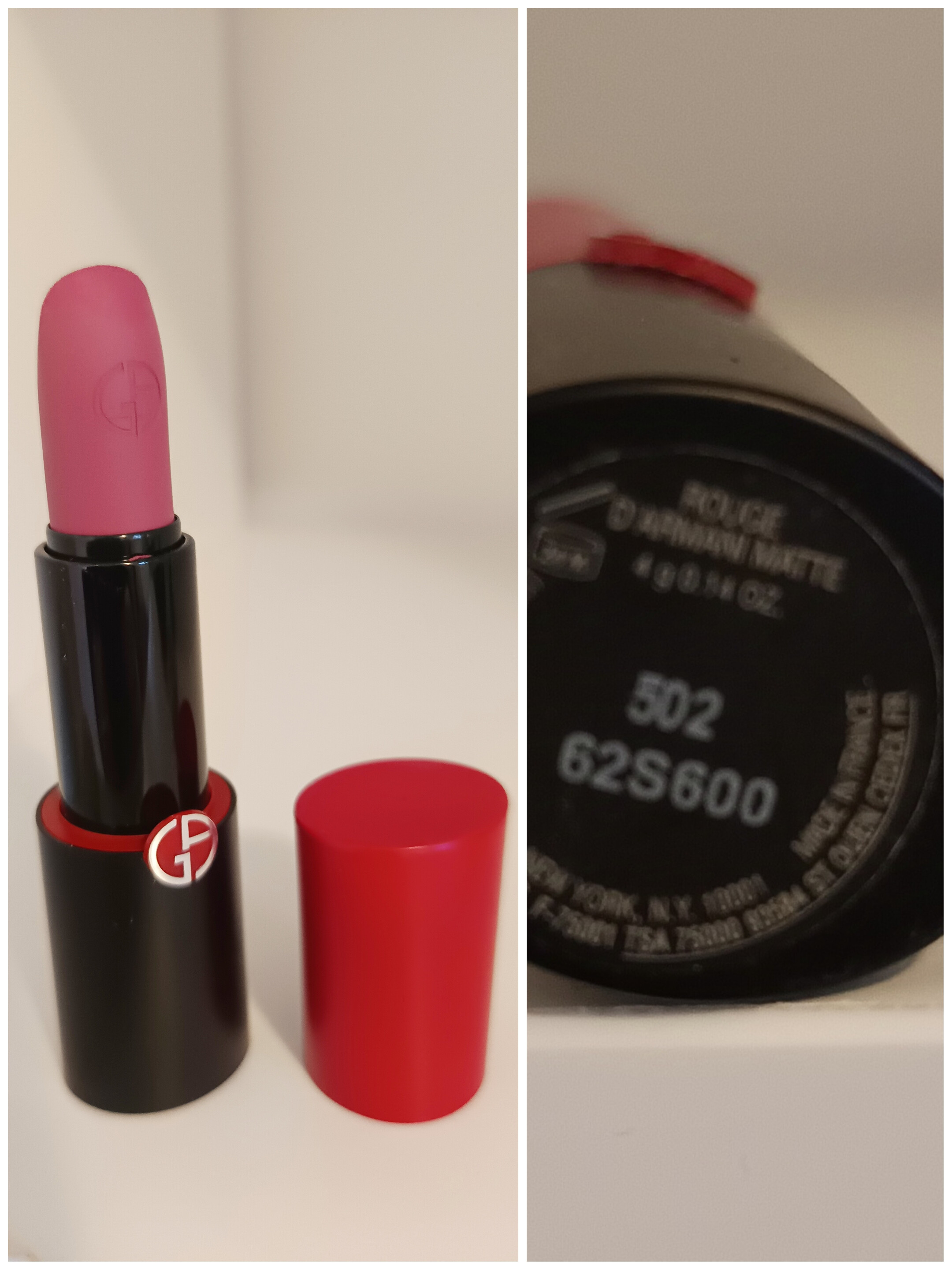 Giorgio Armani Rouge d'Armani matt rúzs 502-es árnyalat