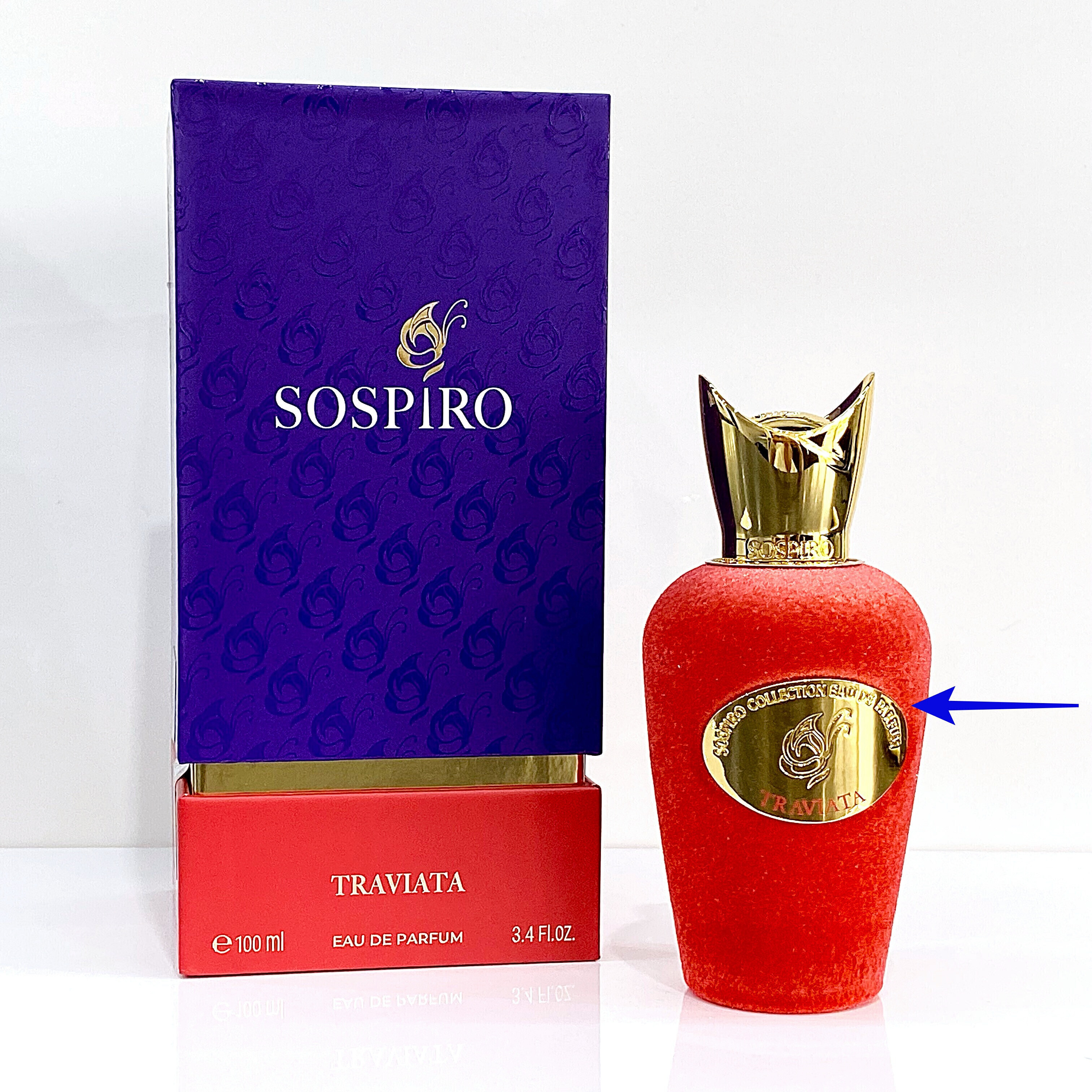 CSERE IS❗️Sospiro Traviata EDP - ÜVEGÉBEN❗️