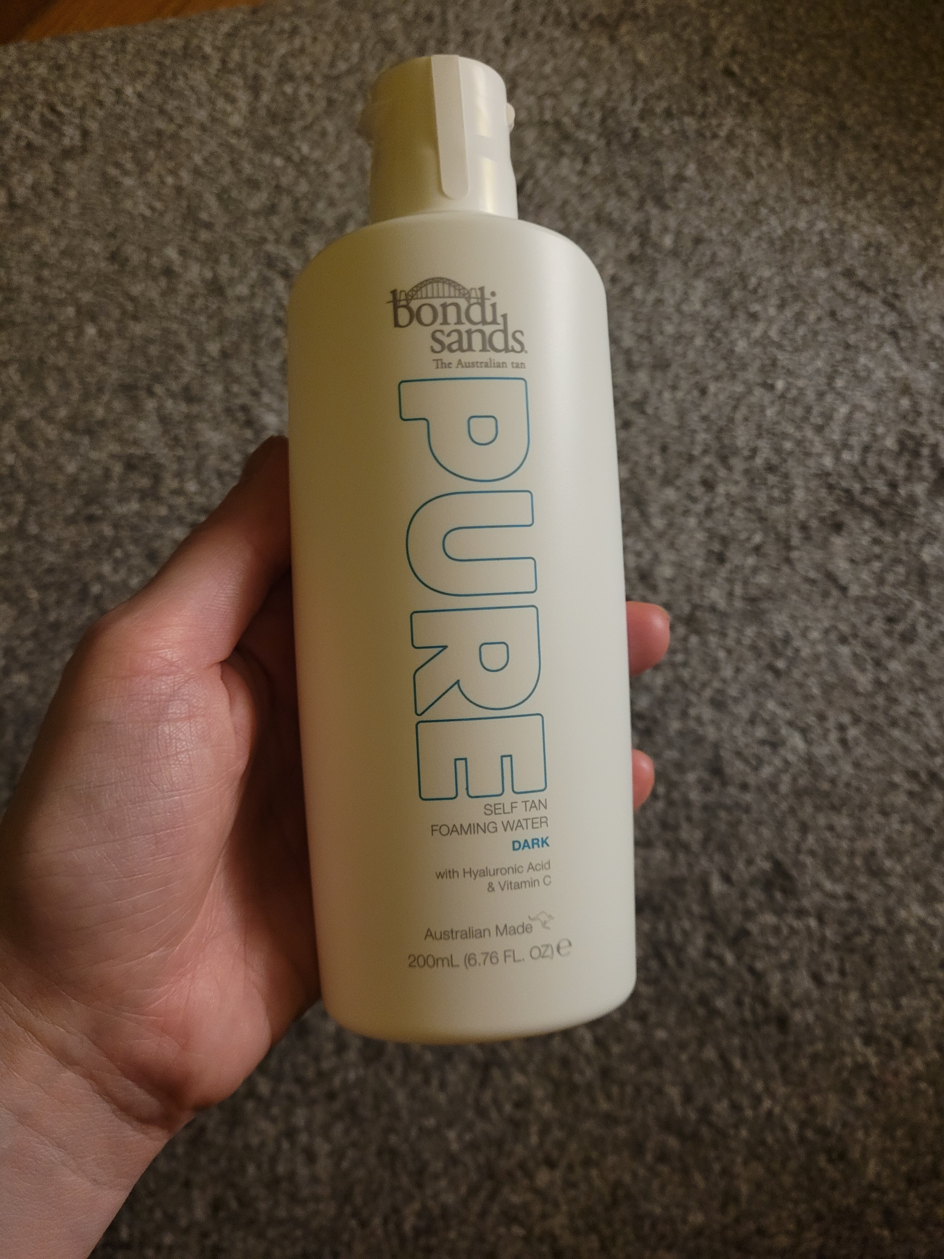 Bondi Sands Pure self tanning foaming water dark