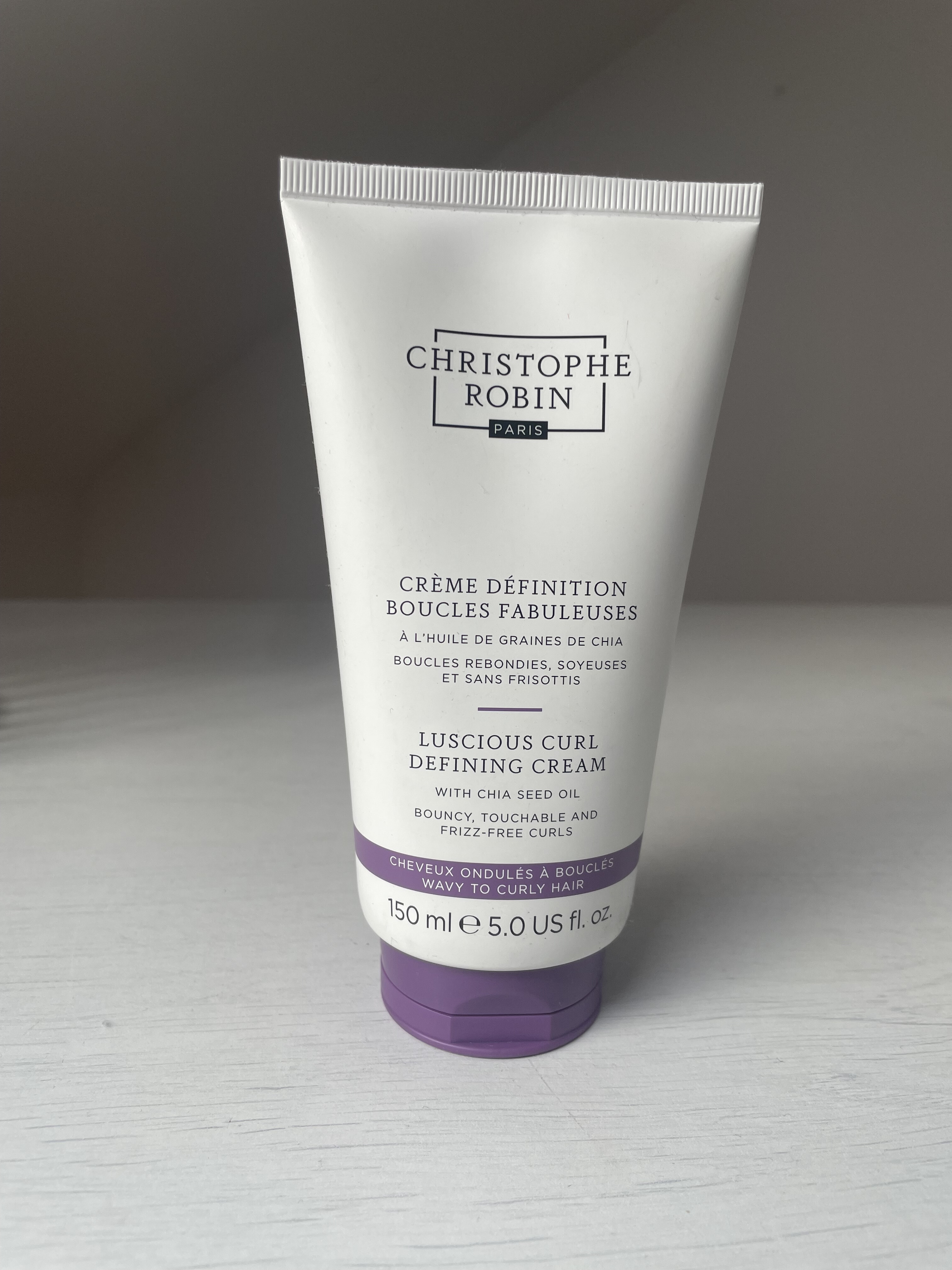 Christophe Robin Luscious Curl Defining Cream with Chia Seed Oil