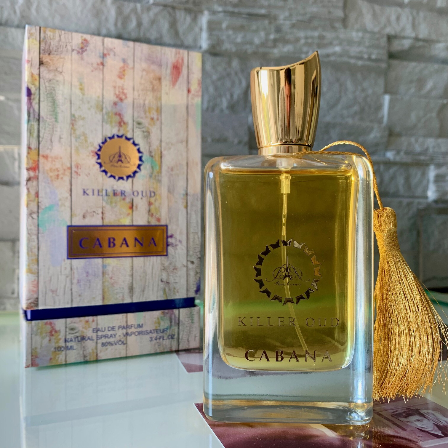 Paris Corner Killer Oud Cabana EDP (Amouage Beach Hut Man klón)