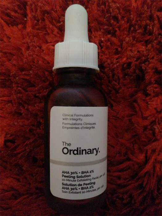 The Ordinary AHA 30% + BHA 2% Peeling Solution