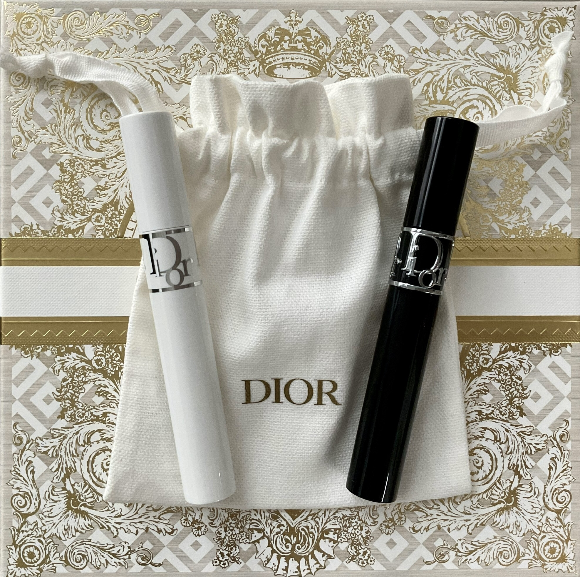 Dior Diorshow Maximizer 3D Triple Volume Plumping Lash Primer + Iconic Overcurl 🤍🖤