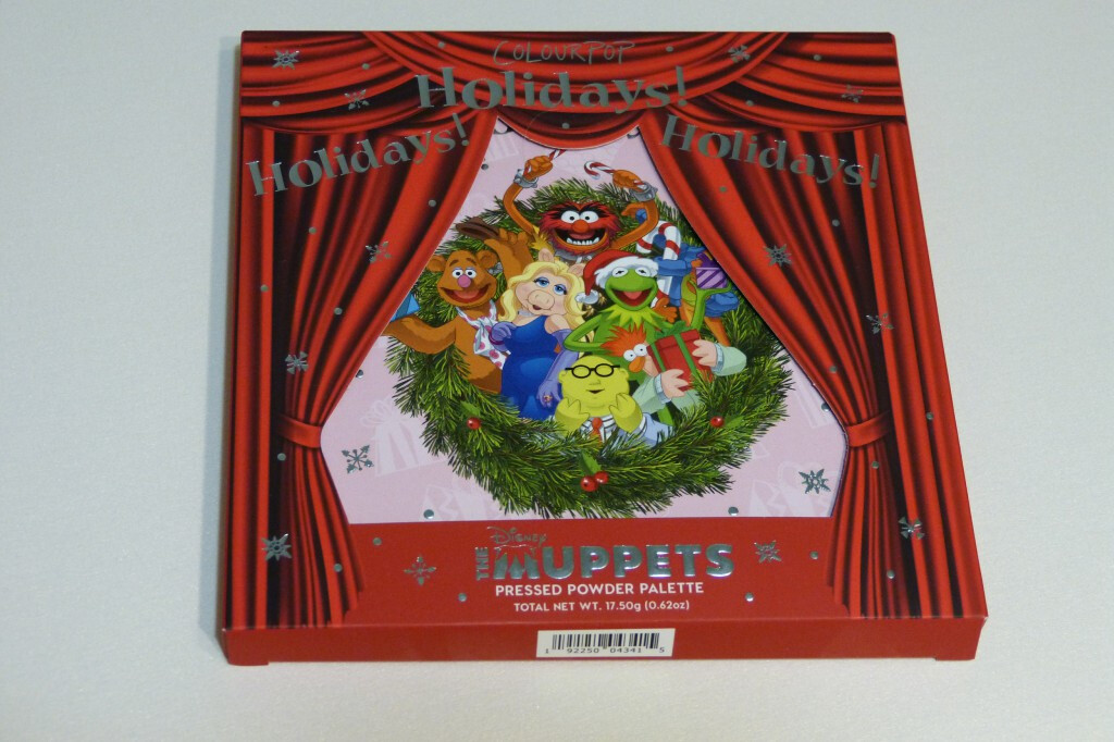 Új Colourpop Disney The Muppets Holiday! paletta