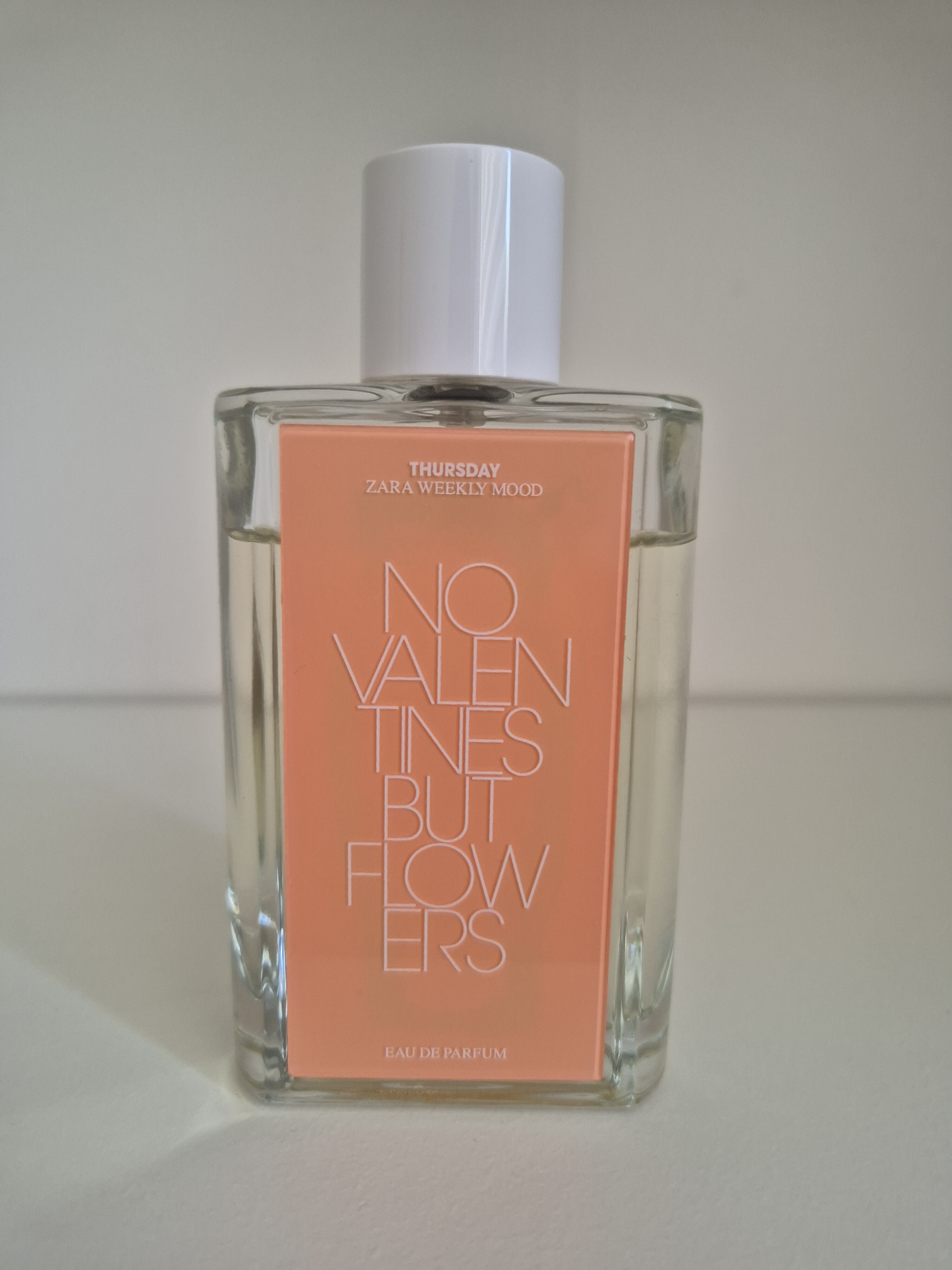 Zara Weekly Mood Thursday No Valentines But Flowers EDP ÜVEGÉBEN