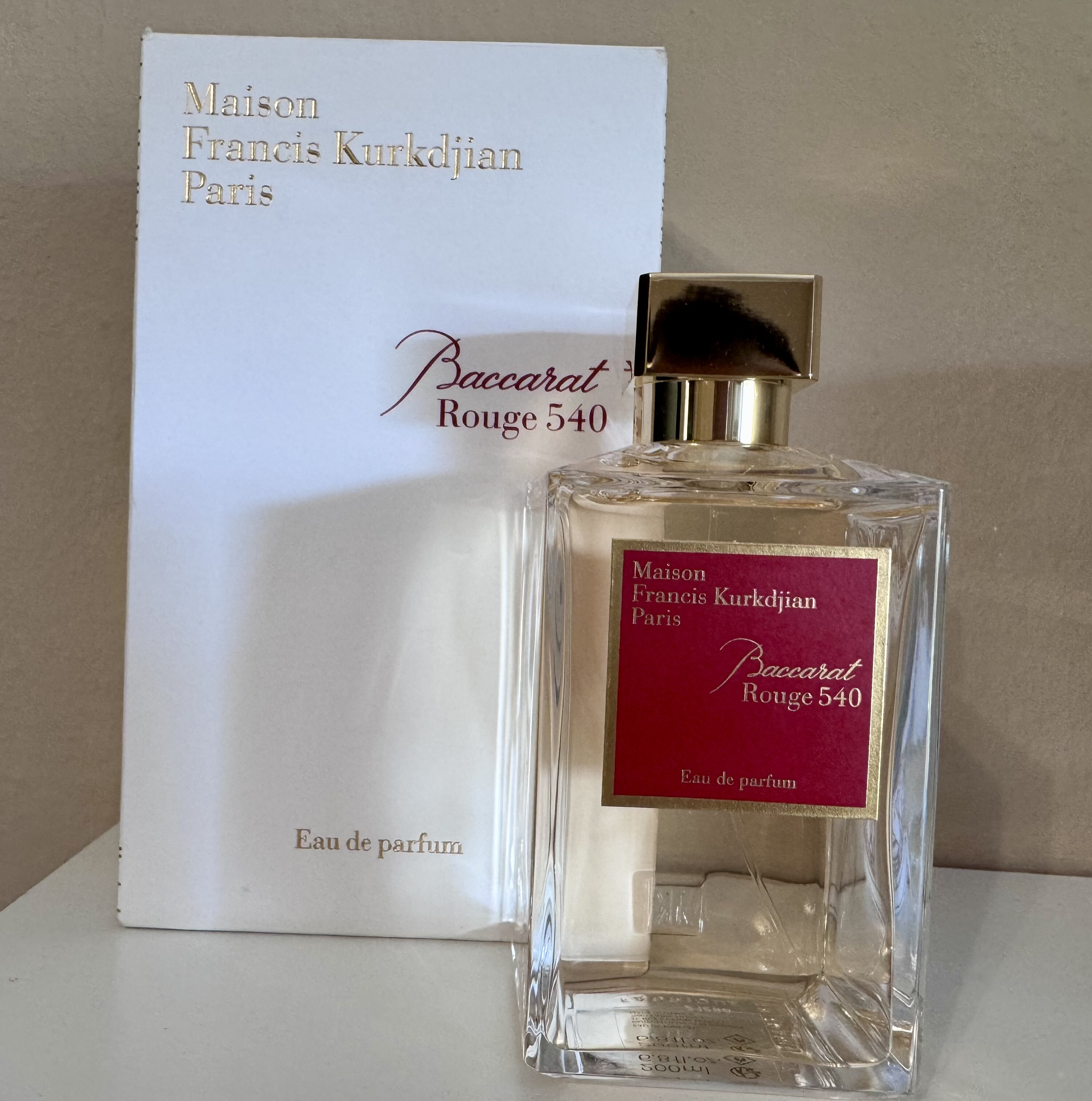 Mfk Baccarat edp decantok