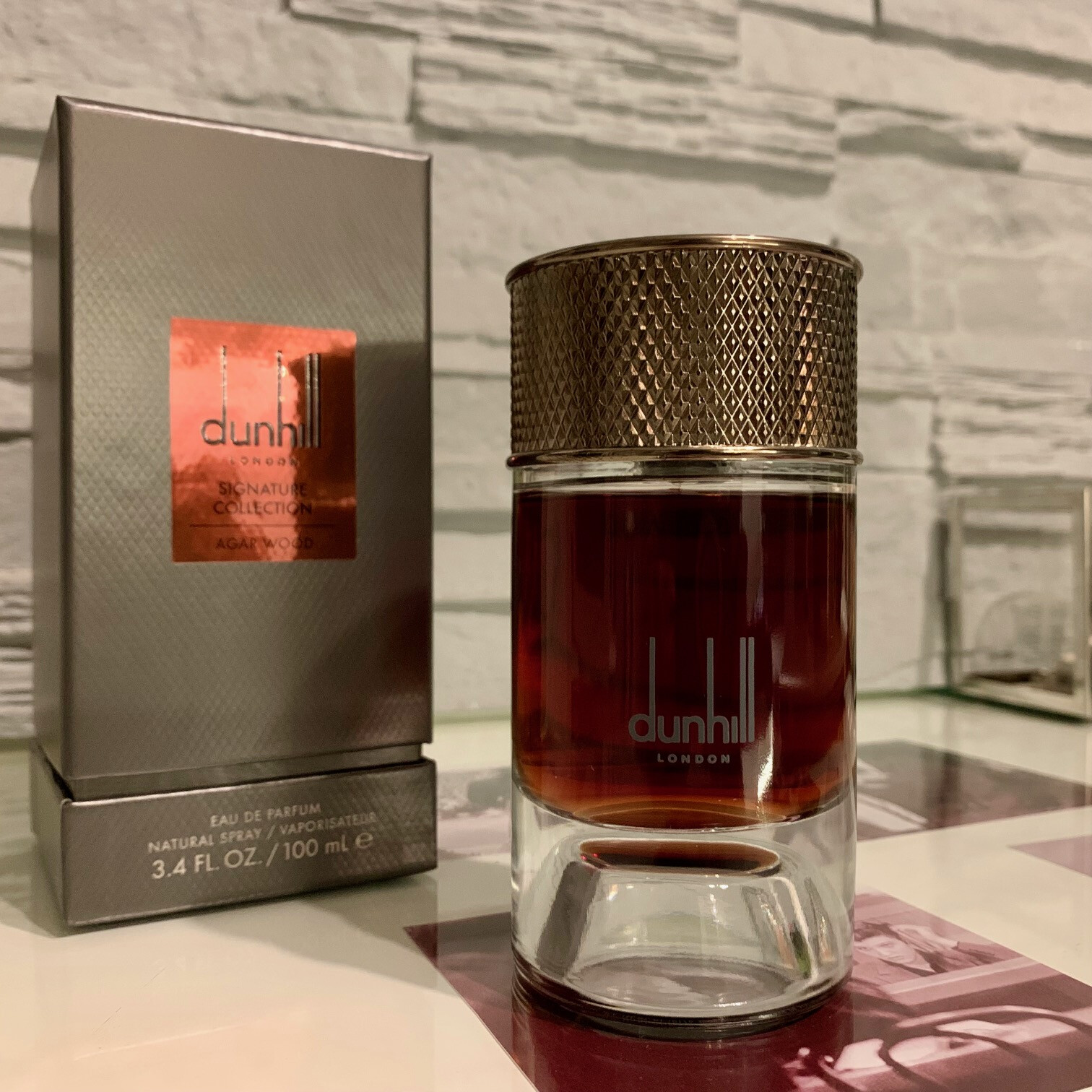 Dunhill Signature Collection Agar Wood EDP fújósok