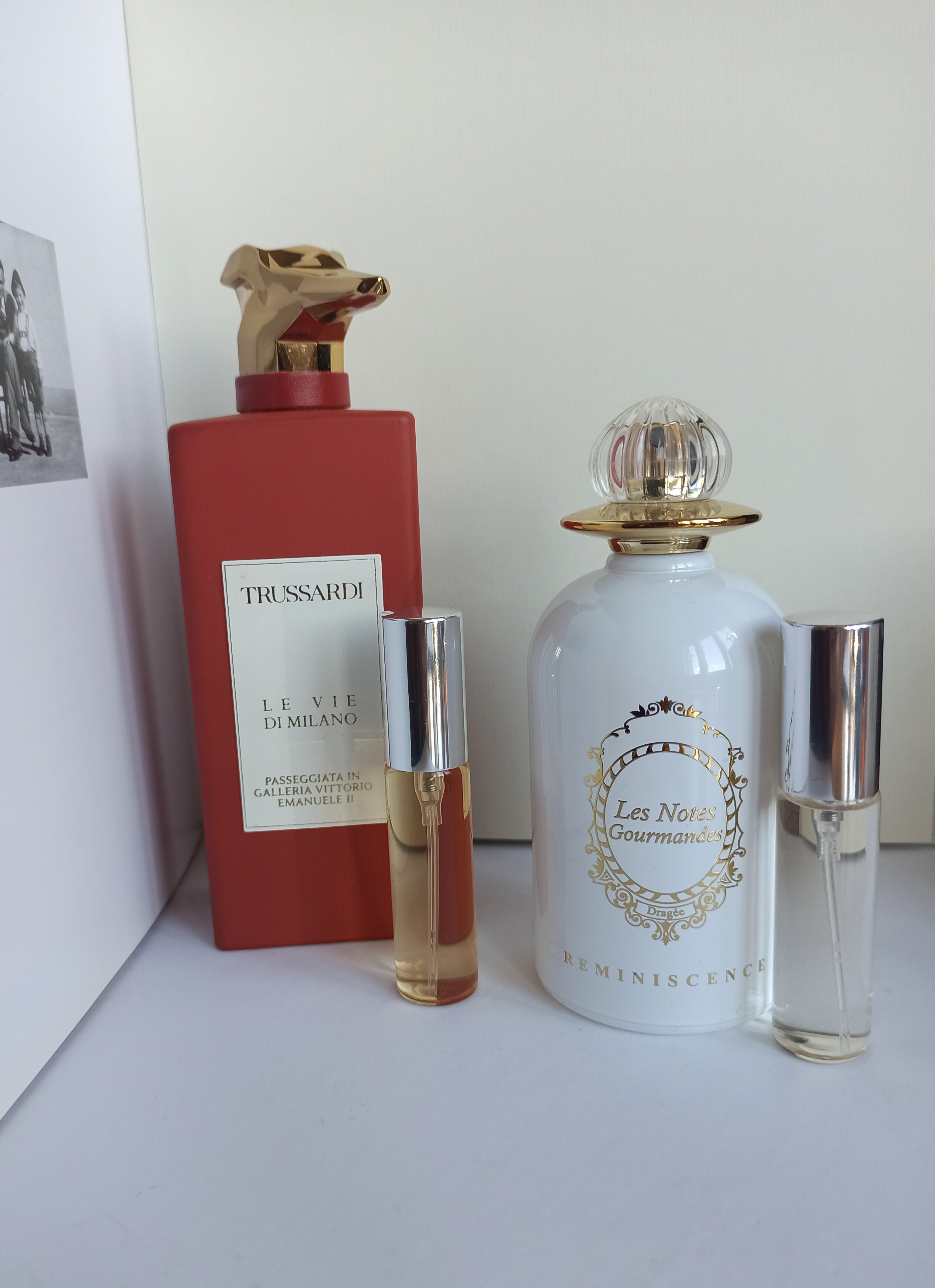 Gourmet decant csomag + 🎁 (Trussardi Vittorio Emanuele, Reminiscence Dragée, Jardins de Misfah)