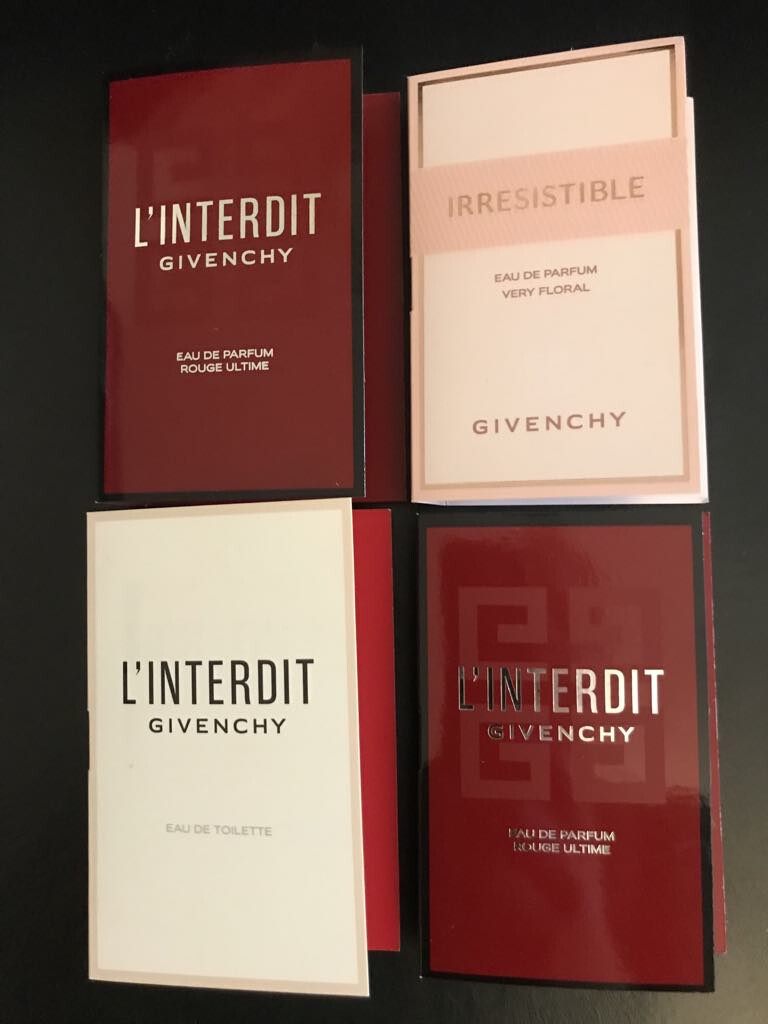 Givenchy L'interdit eau de Parfum Rouge Ultime gyári illatminta szett