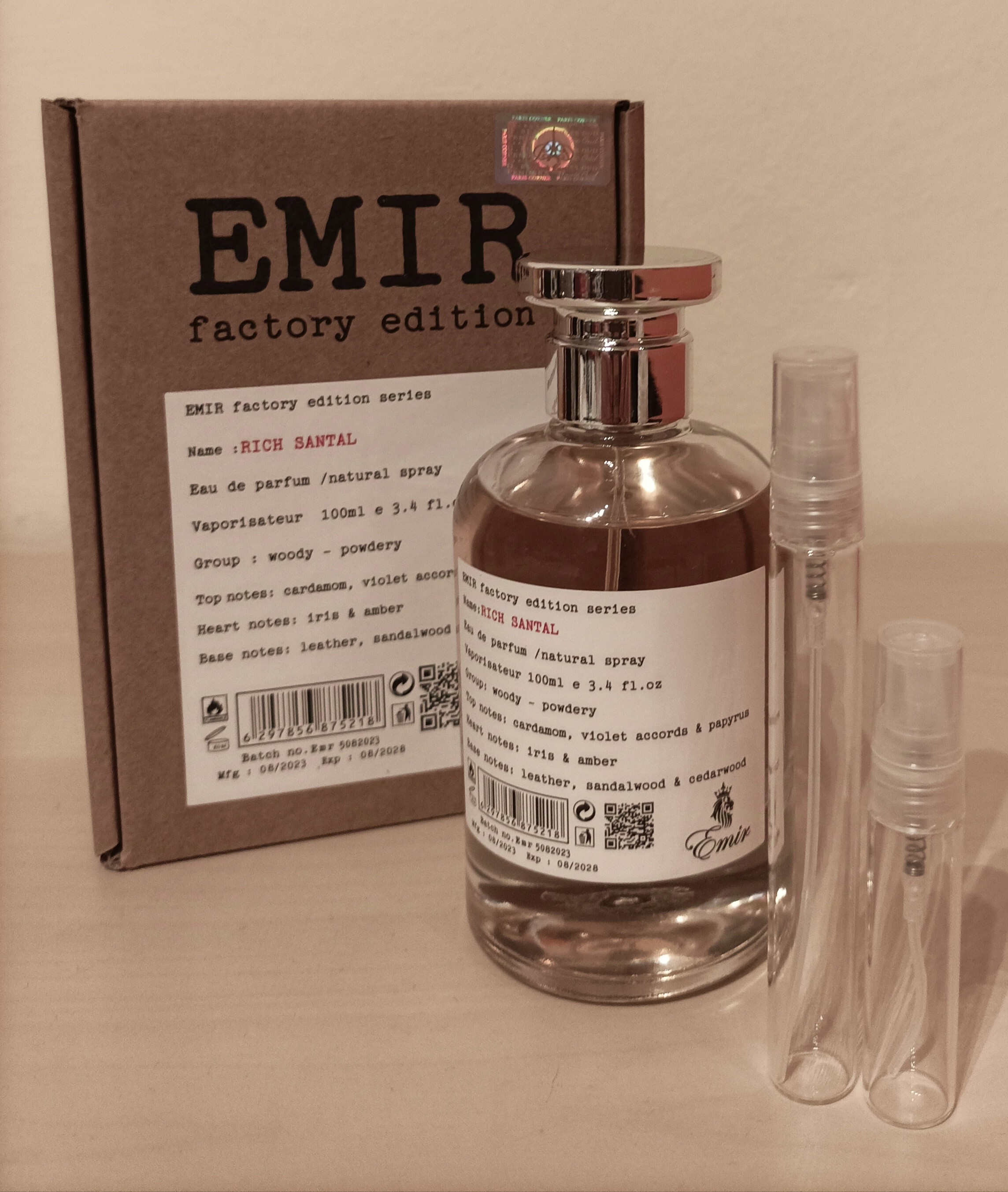 Paris Corner Emir Rich Santal EDP