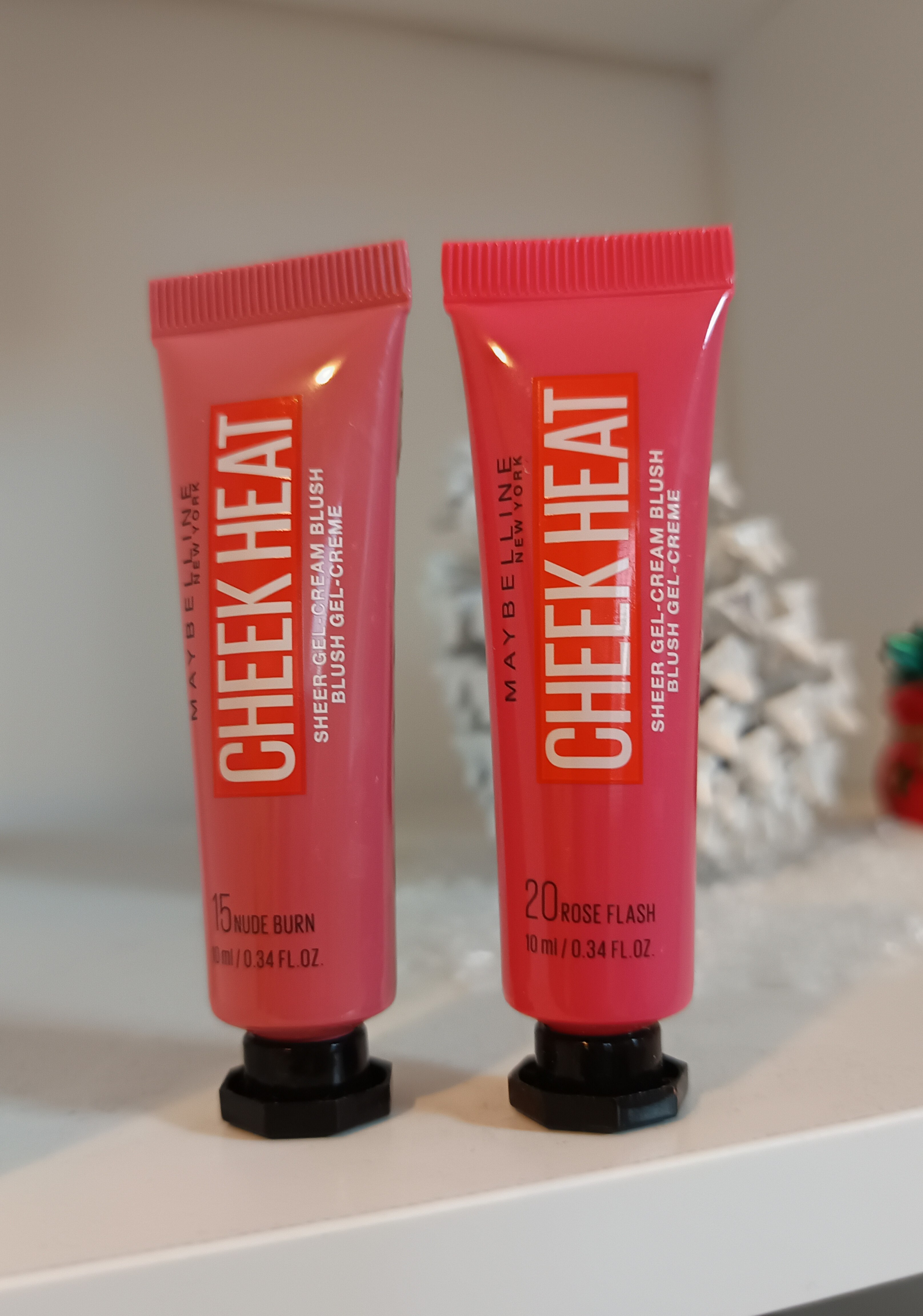 Maybelline Cheek Heat pirosító 15-ös és 20-as színekben