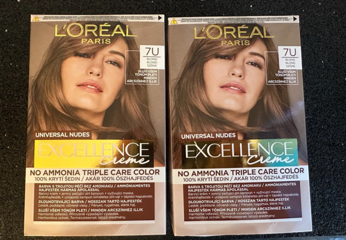 L’Oreal Paris Excellence Creme hajfesték 7U