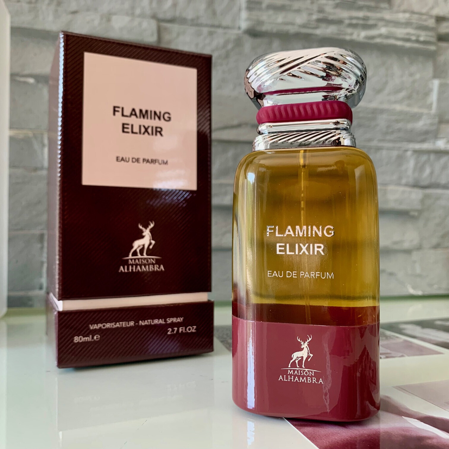 Maison Alhambra Flaming Elixir EDP fújósok (Tom Ford - Cherry Smoke klón)