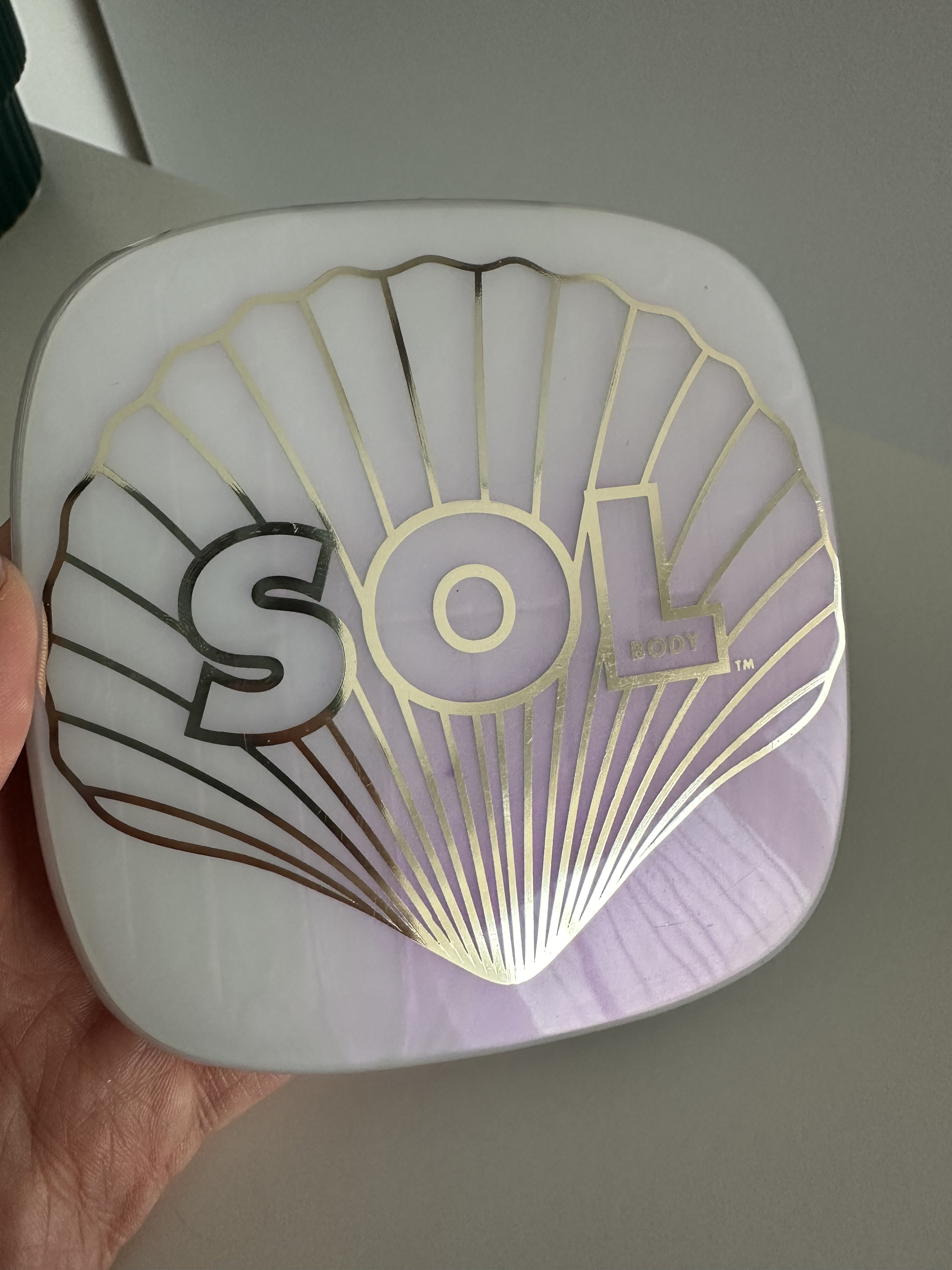 Sol Body Shimmering Body Powder Skinny Dippin'