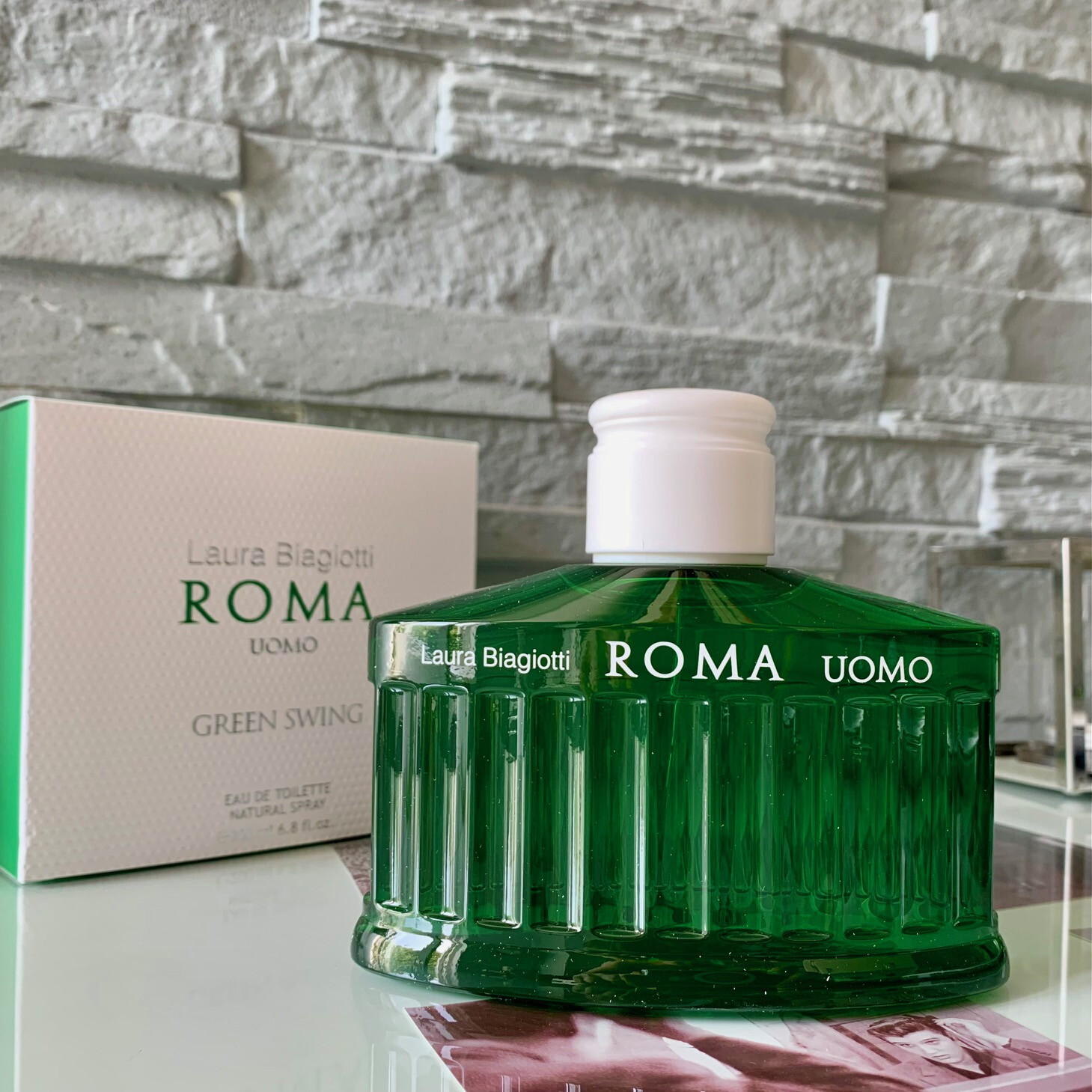 Laura Biagiotti Roma Uomo Green Swing EDT fújósok