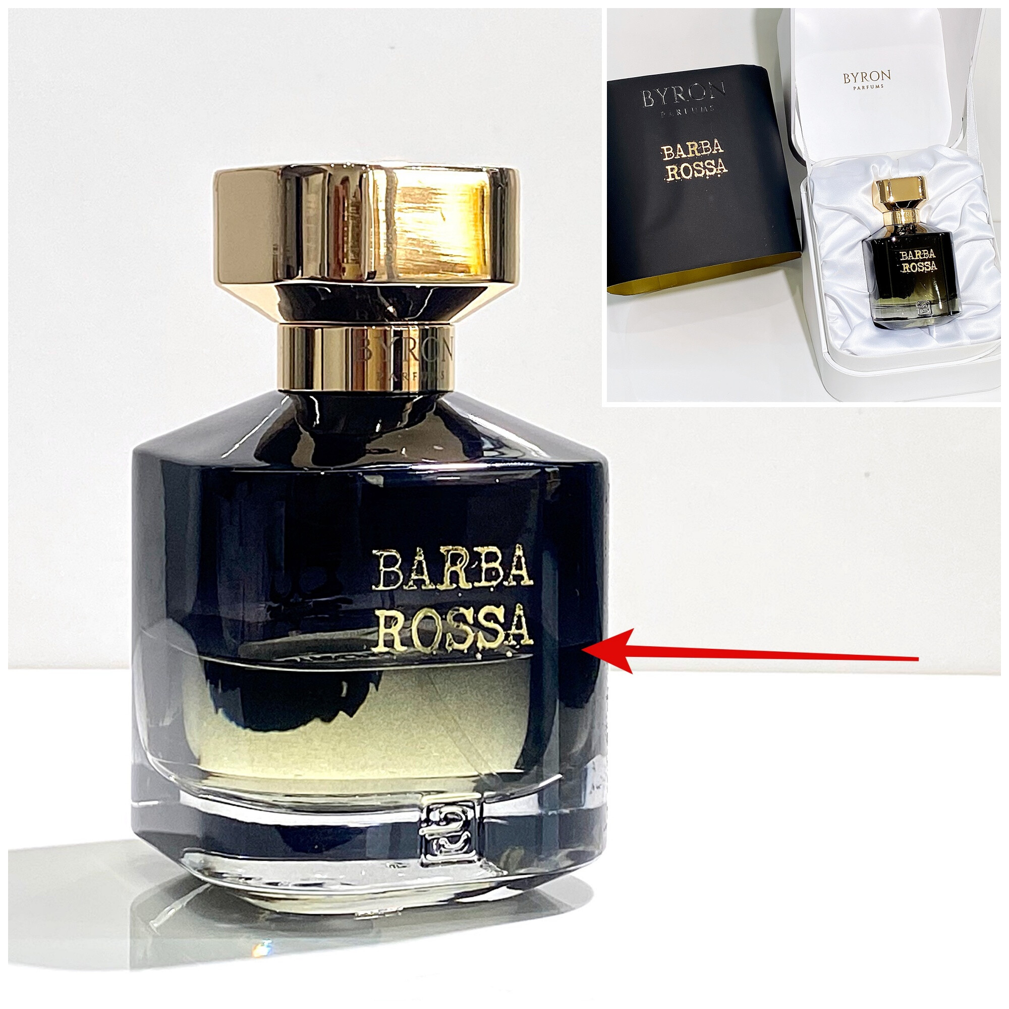 CSERE IS❗️Byron Parfums Barbarossa - ÜVEGÉBEN❗️