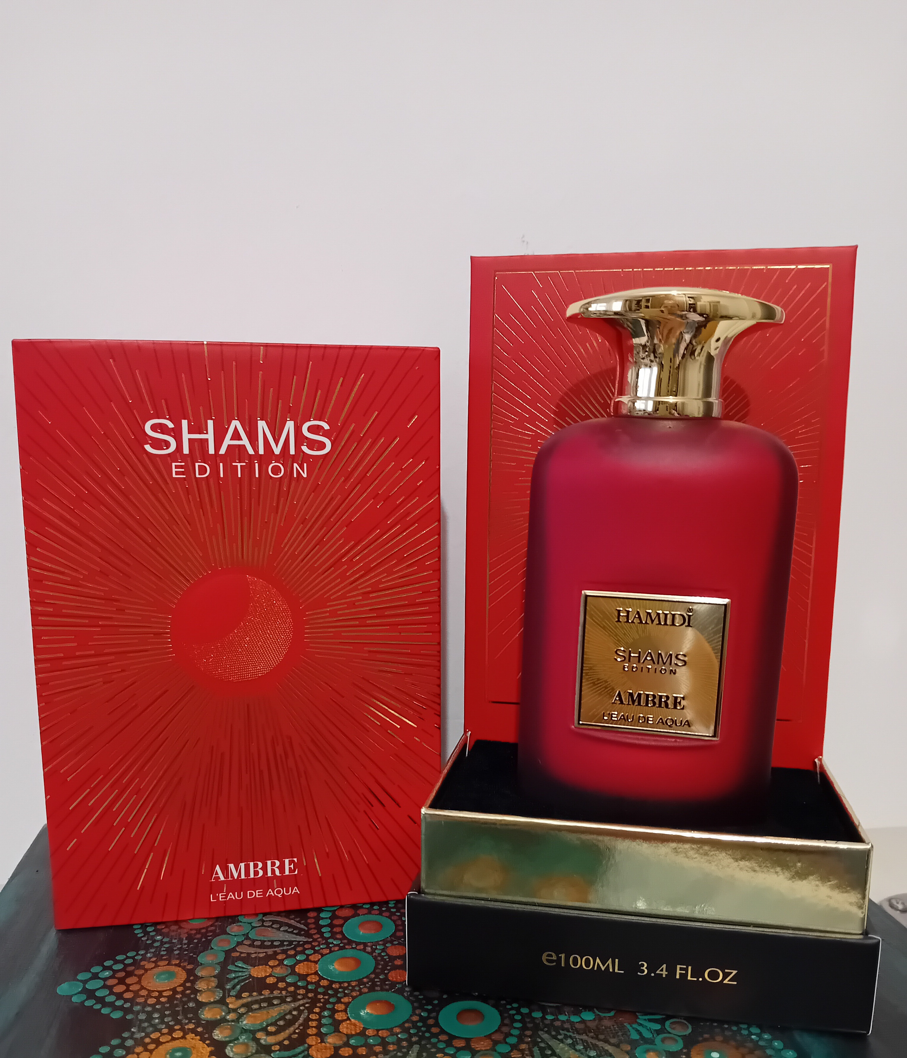 Hamidi Shams Edition Ambre L`eau De Aqua