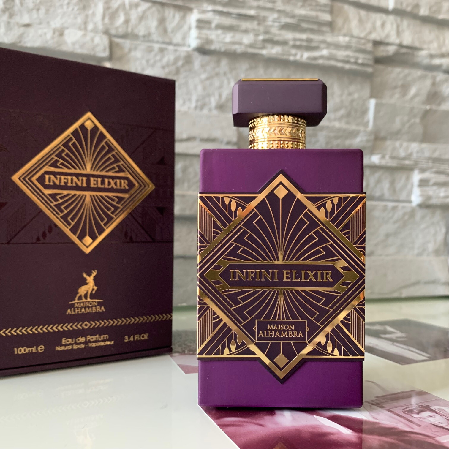 Maison Alhambra Infini Elixir EDP fújósok (Initio Side Effect klón)