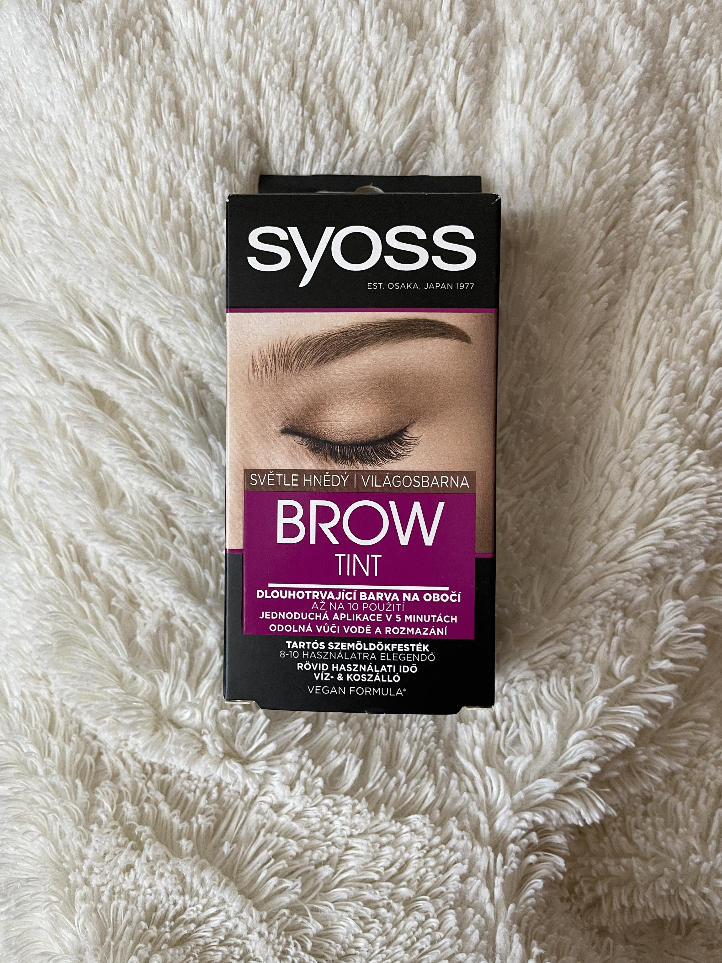 Syoss Brow Tint Tartós Szemöldökfesték