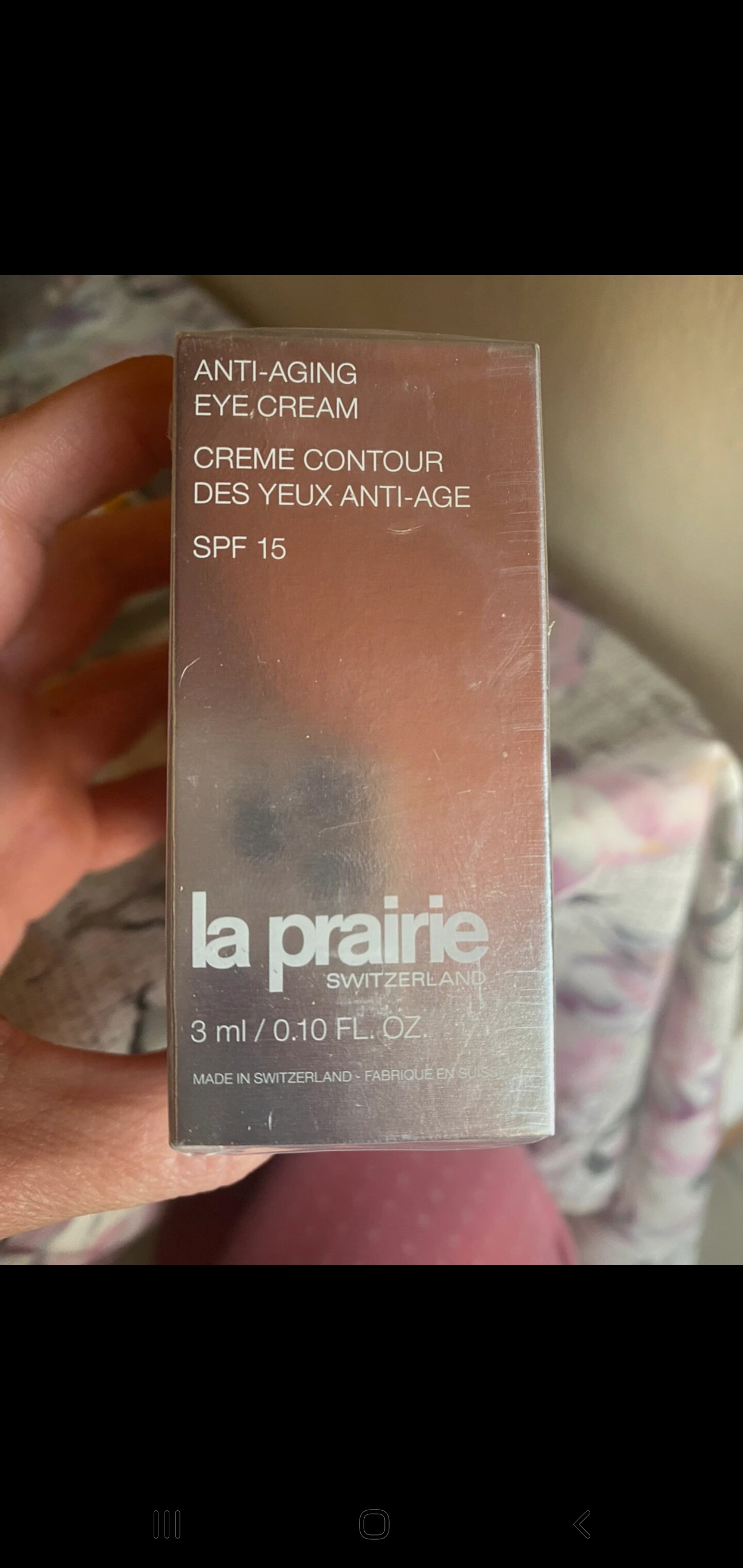 La Prairie anti aging szemkrém 3×5ml