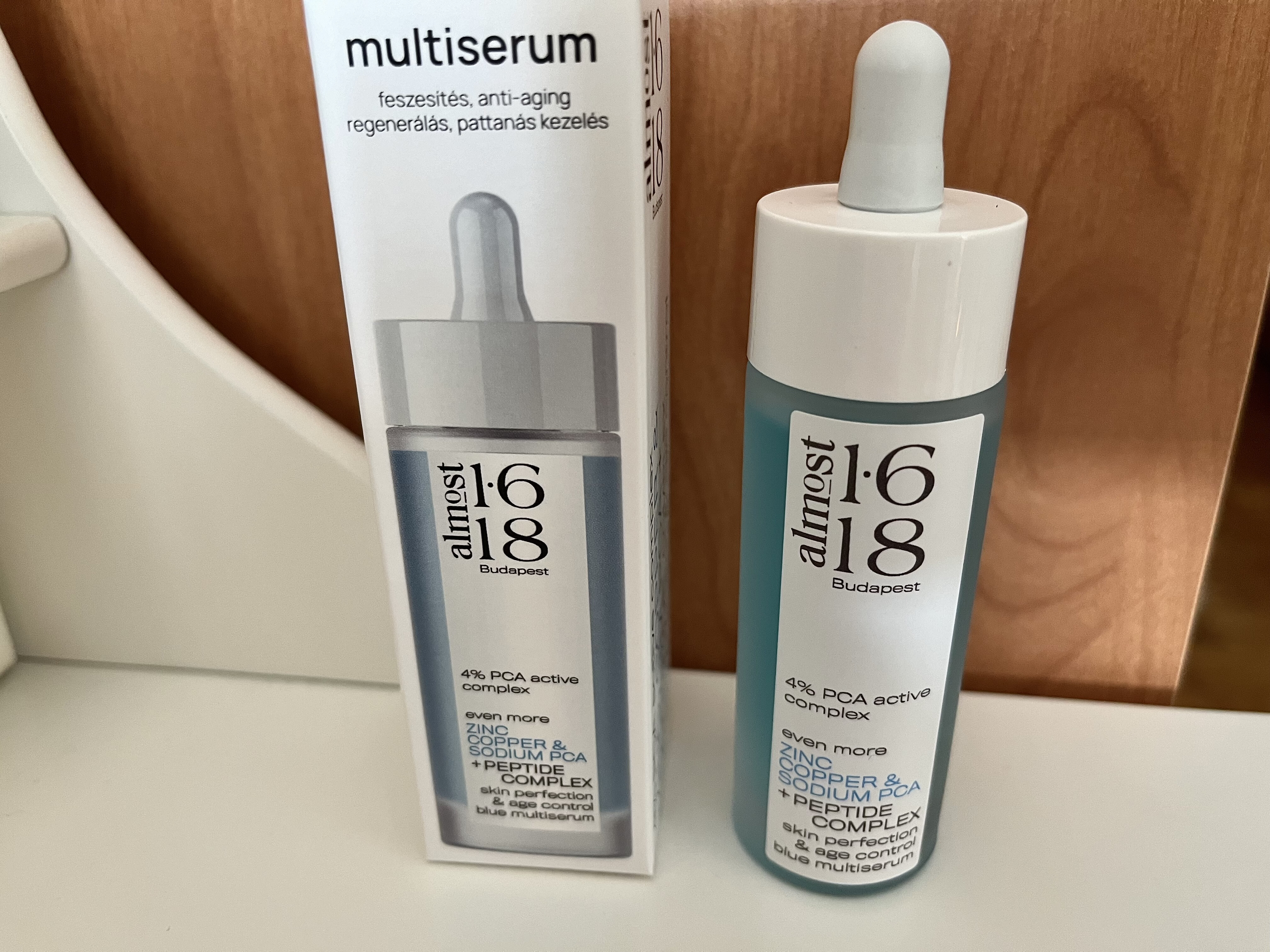 almost 1.618 Zinc + Réz + Nátrium PCA & Peptide Complex Blue Multiserum