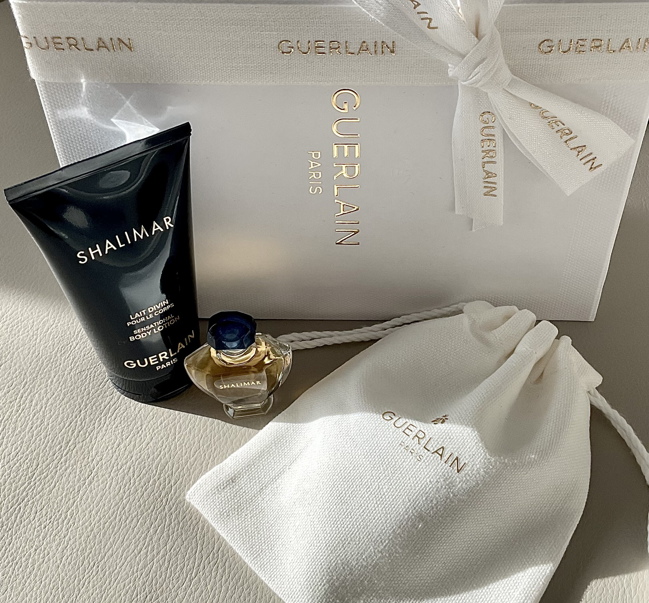 Guerlain Shalimar Sensational Body Lotion szettben