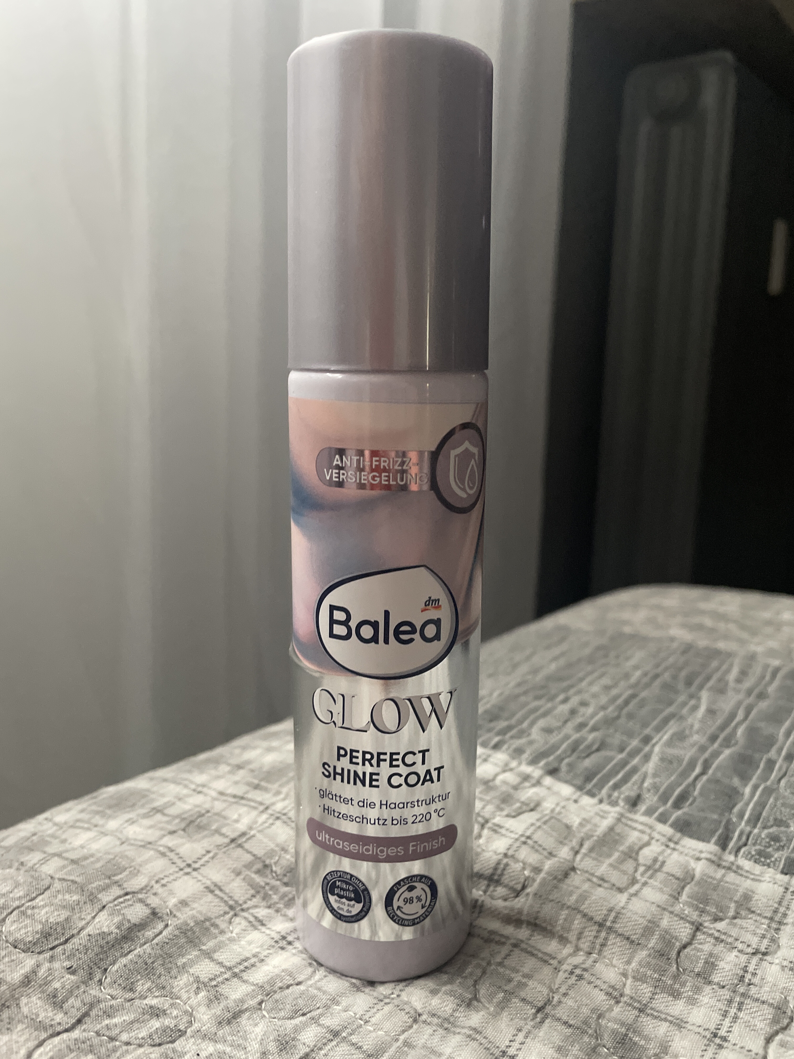 Balea Glow Perfect Shine Coat Fényt Adó és Simító Hajspray