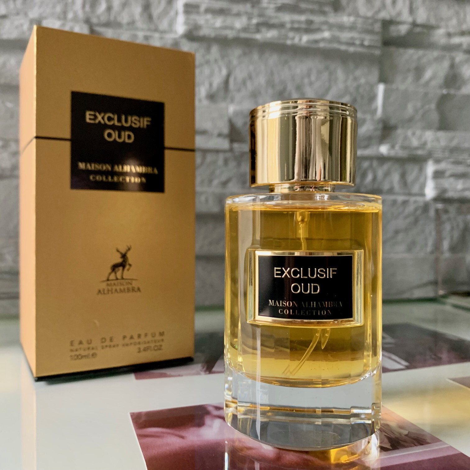 Maison Alhambra Exclusif Oud fújósok (Carolina Herrera Oud Couture klón)