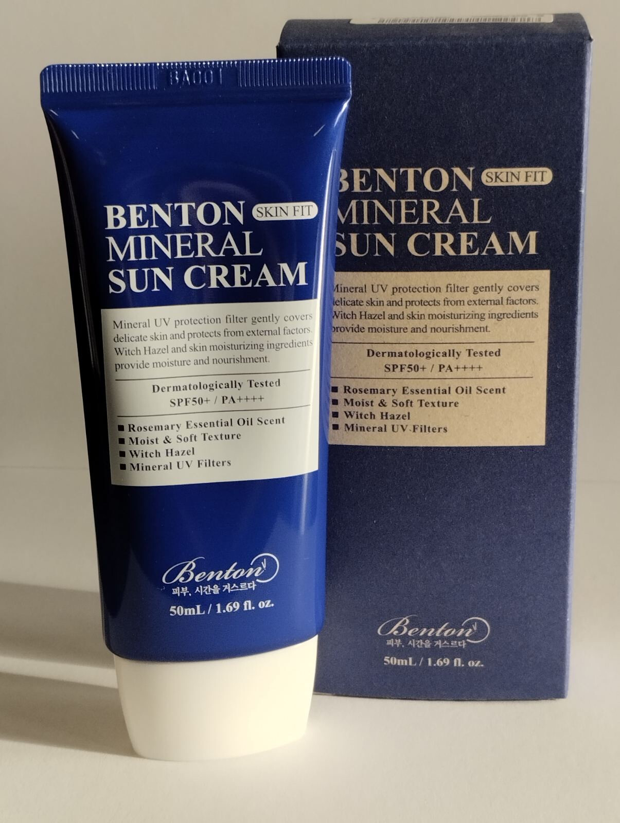 Benton Skin Fit Mineral Sun Cream SPF50+ PA++++ 50ml