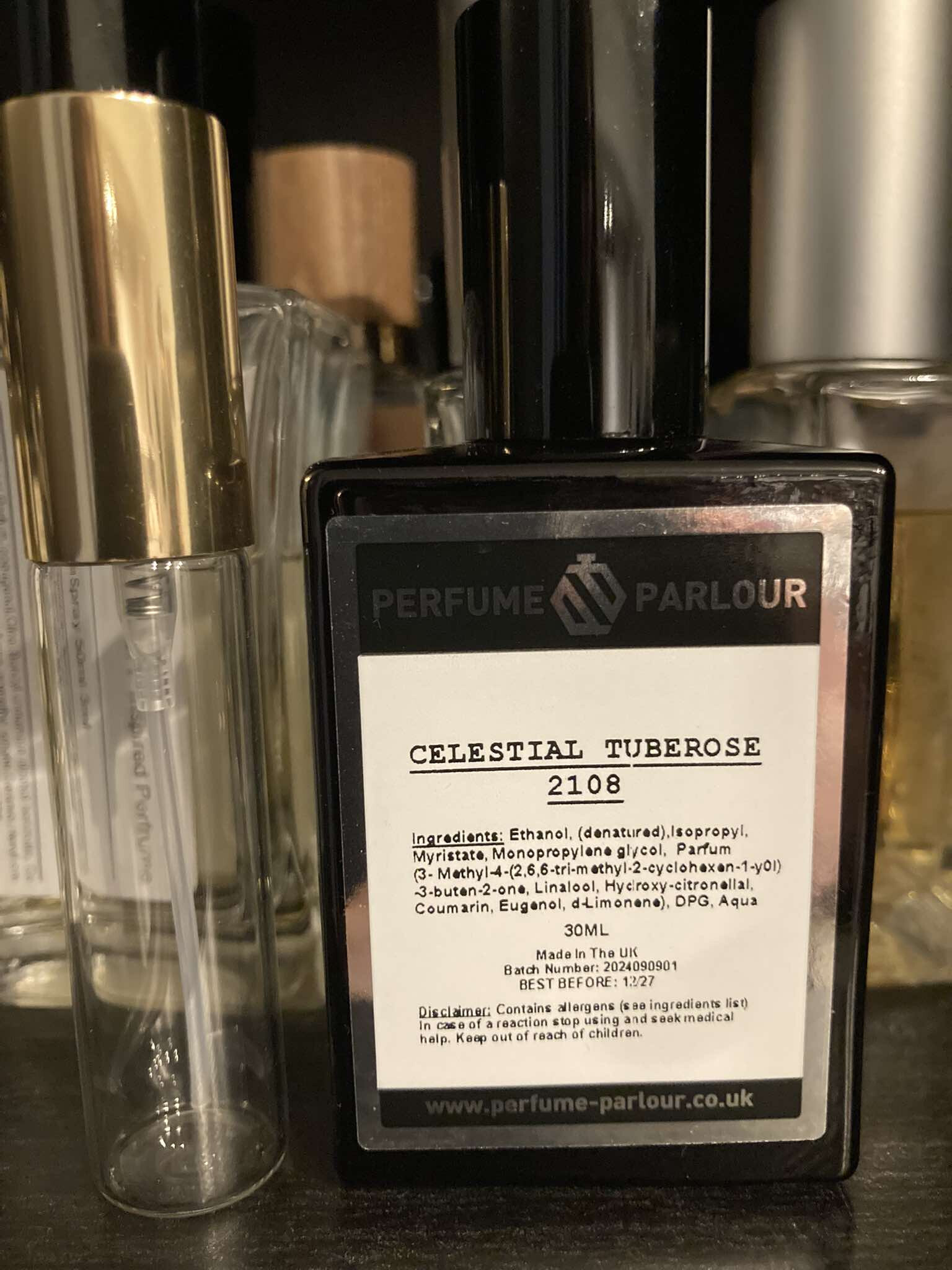 Perfume Parlour Maison Crivelli Tubéreuse Astrale fújós