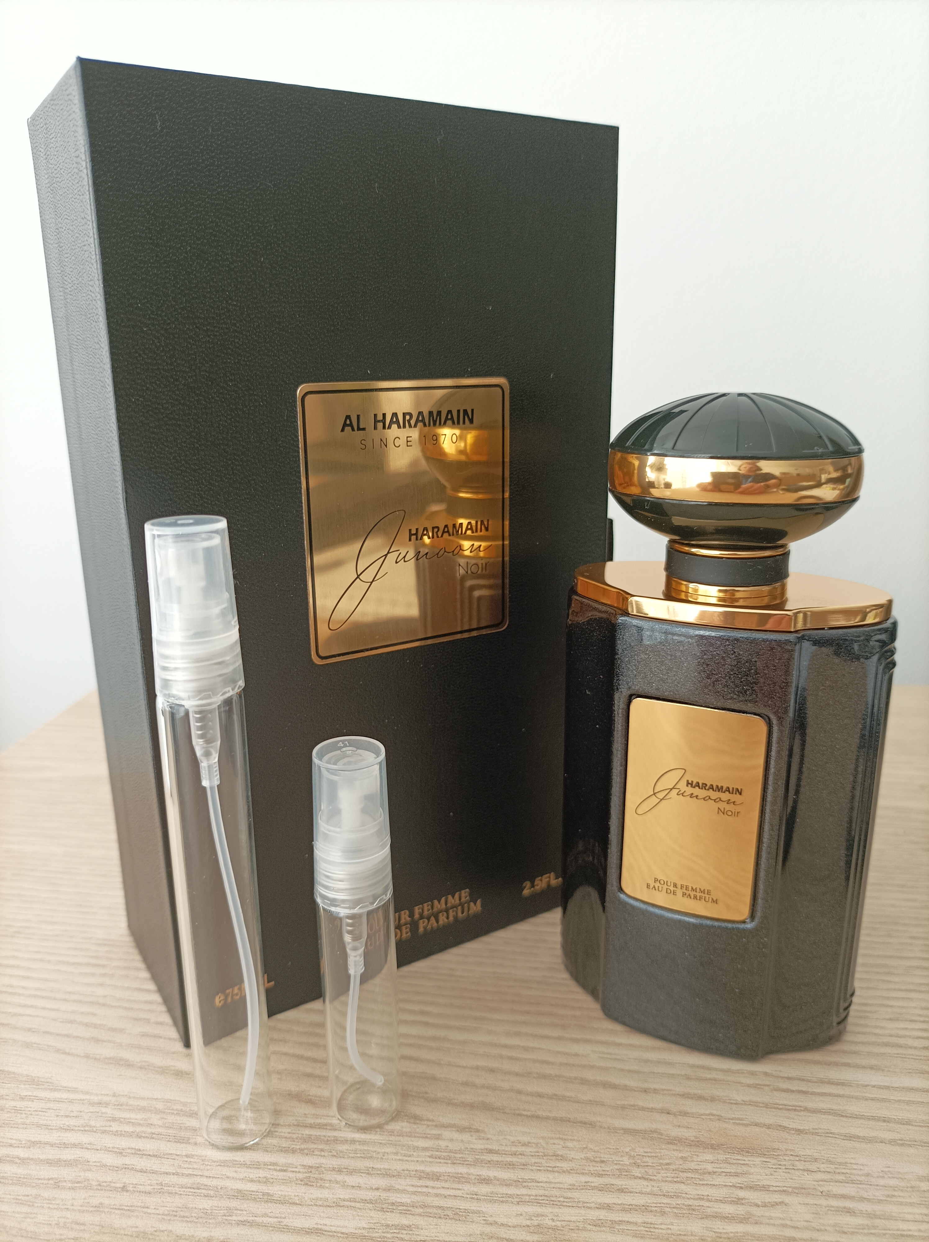 Al Haramain Junoon Noir EDP