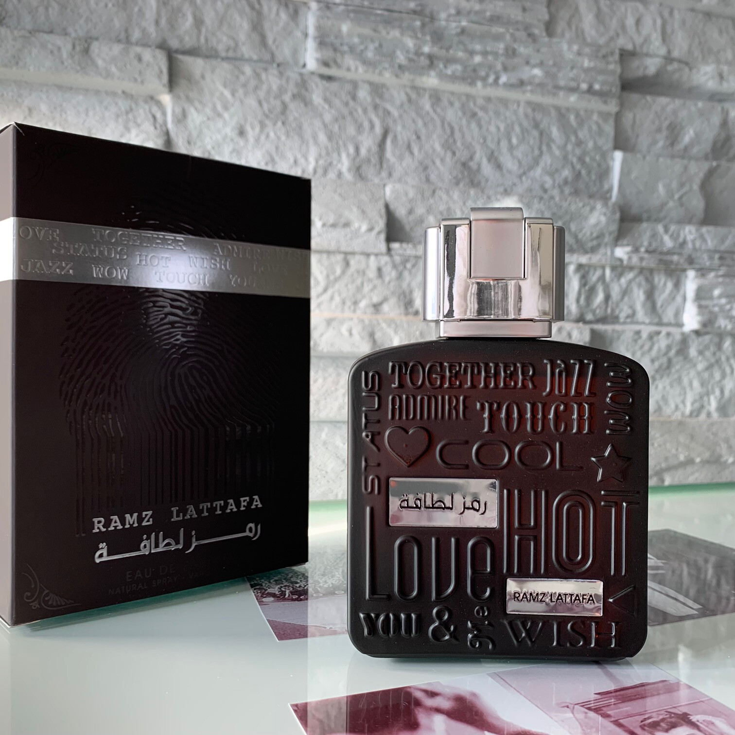 Lattafa Ramz Silver Edition EDP fújósok (Jean Paul Gaultier Ultra Male klón)