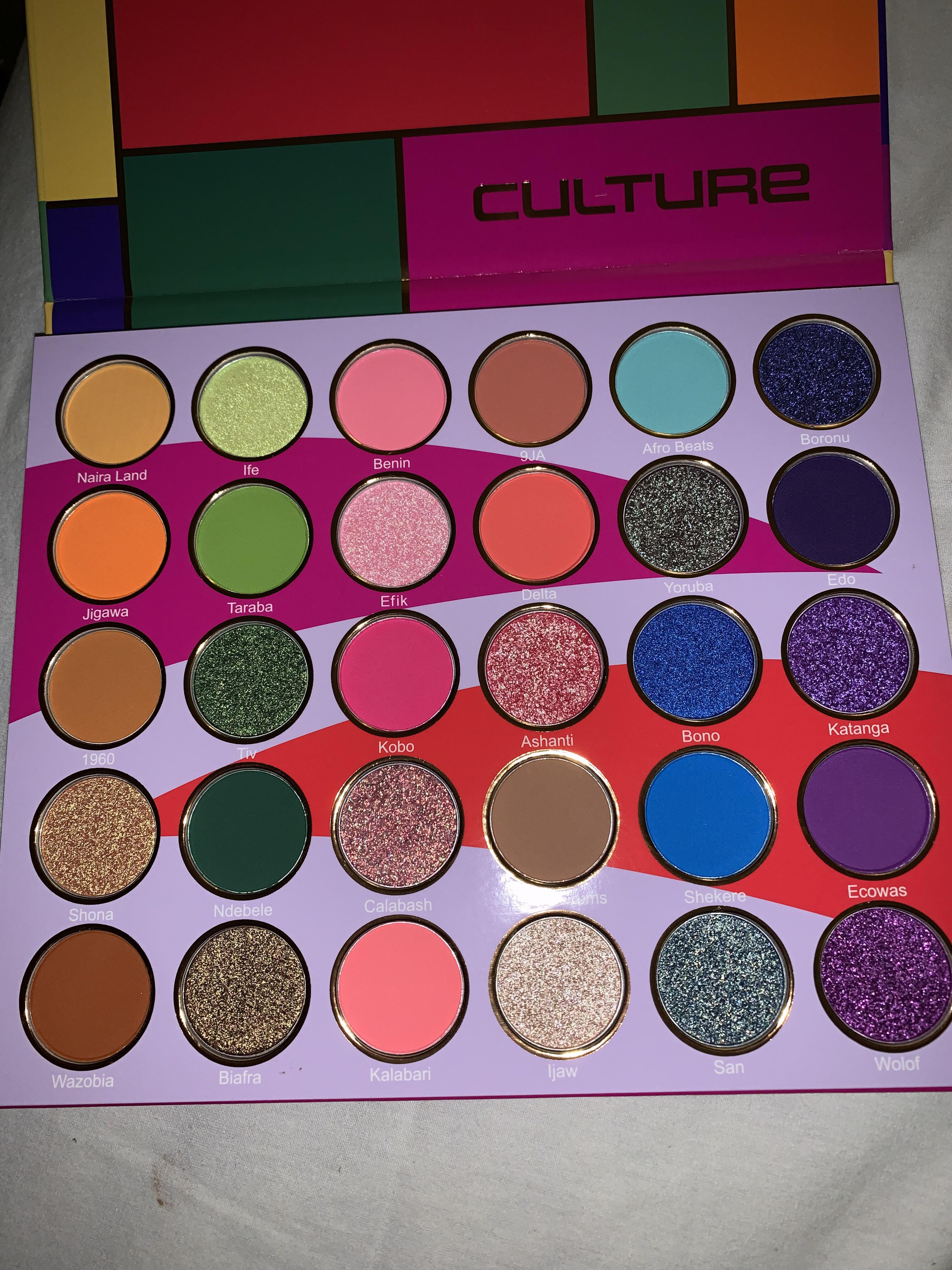 Új Juvia's Place Culture Eyeshadow Palette