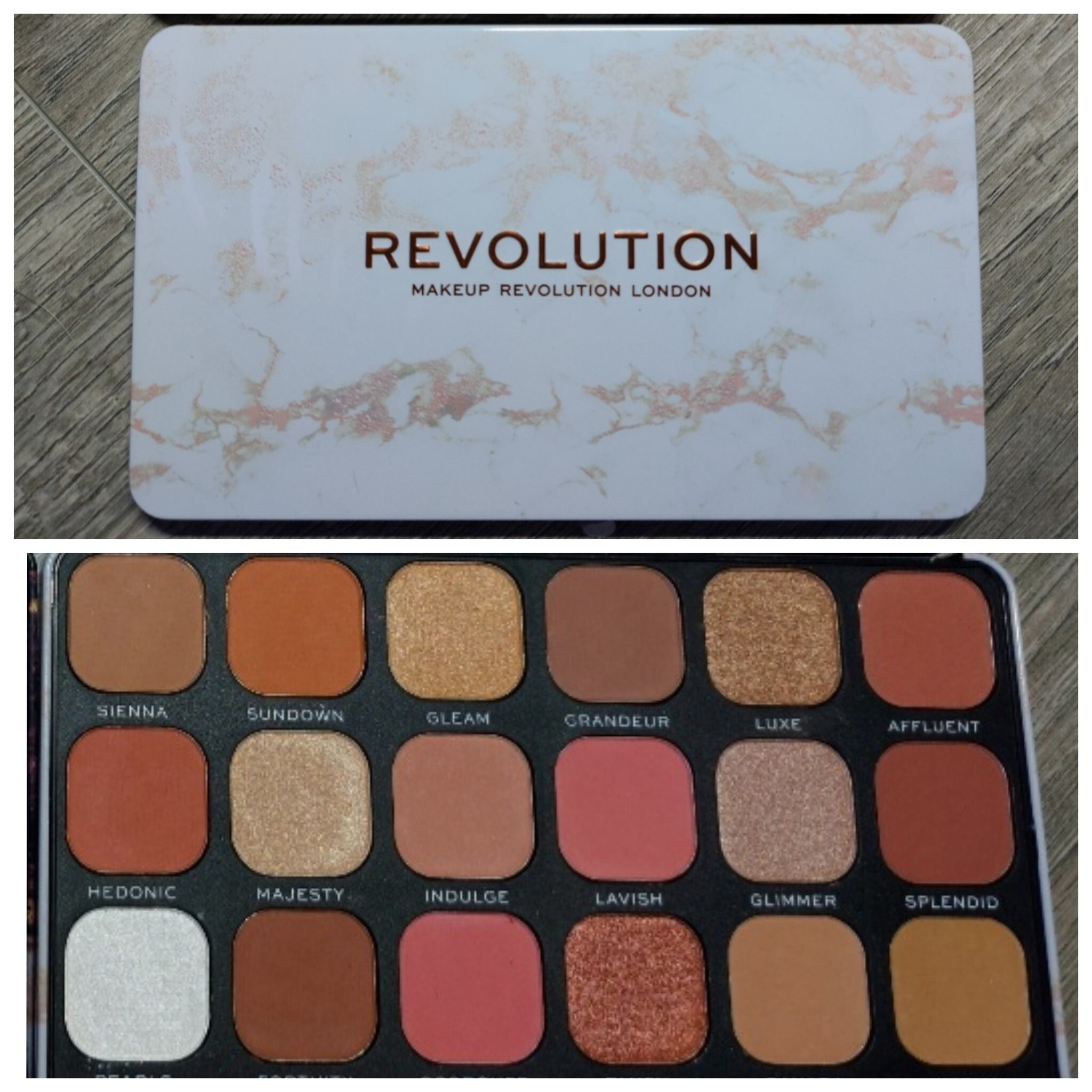 Revolution Forever Flawless Decadent szemhéjpúder paletta