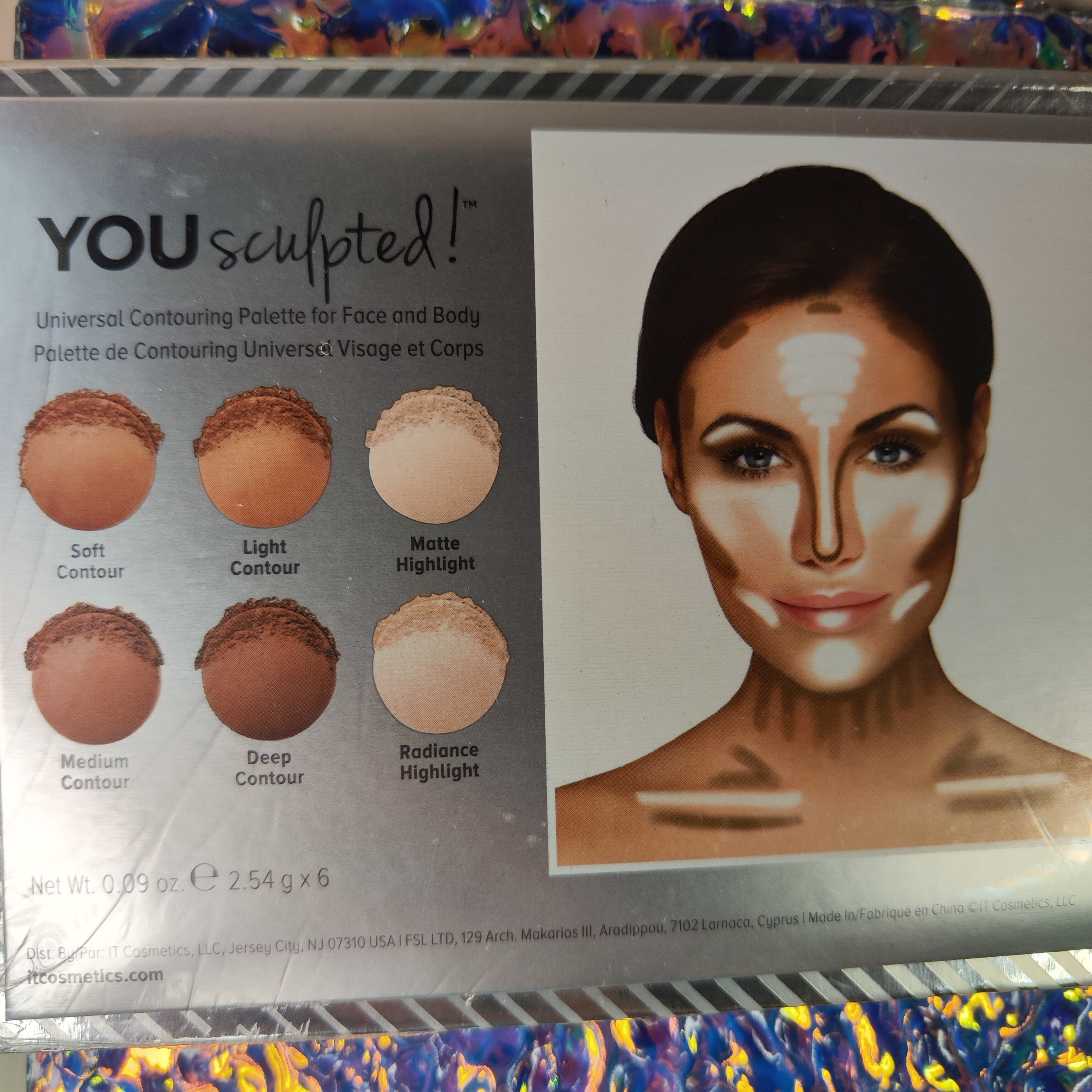 12000 Ft - IT Cosmetics You Sculpted!™ Universal Contouring Palette for Face and Body