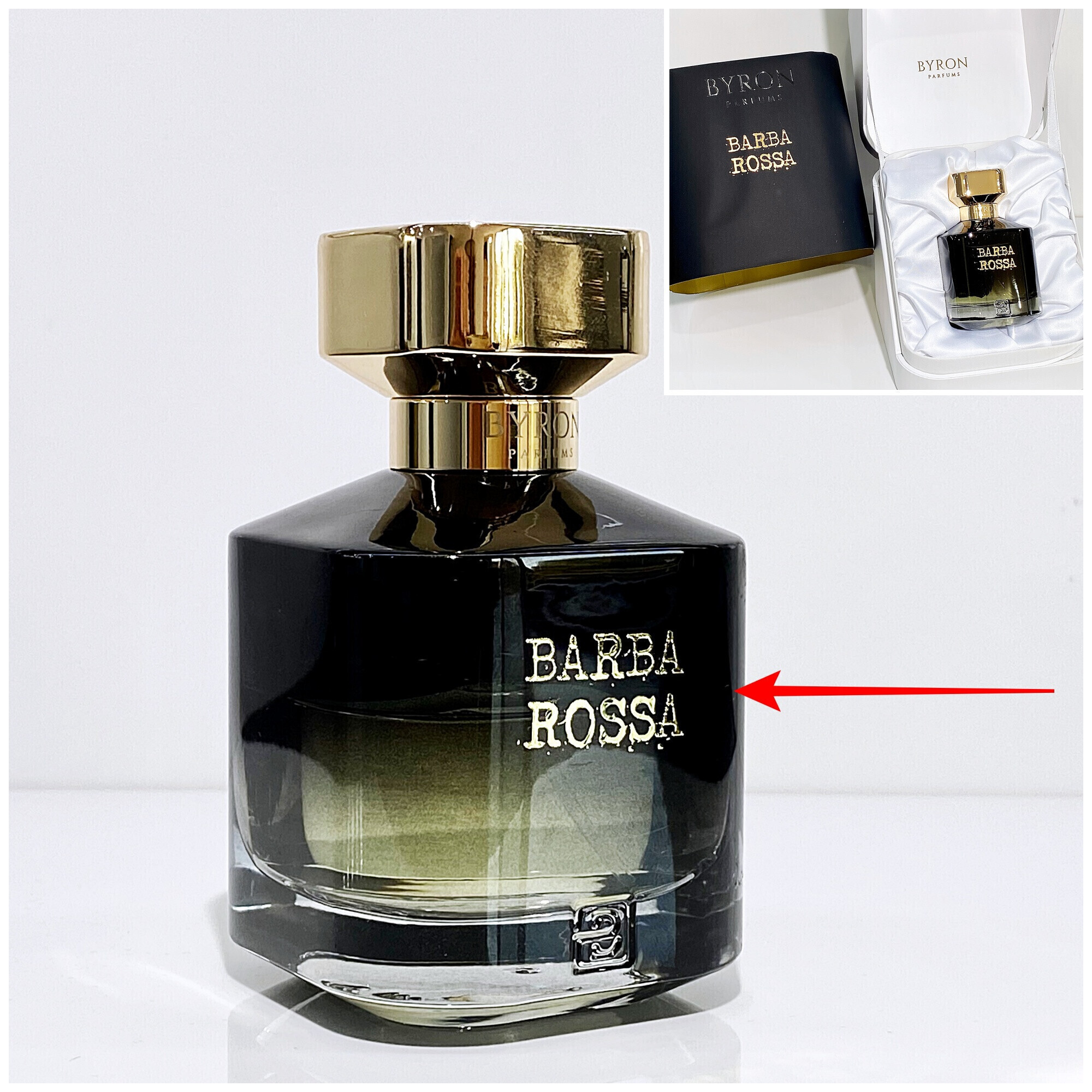 CSERE IS❗️Byron Parfums Barbarossa - ÜVEGÉBEN❗️