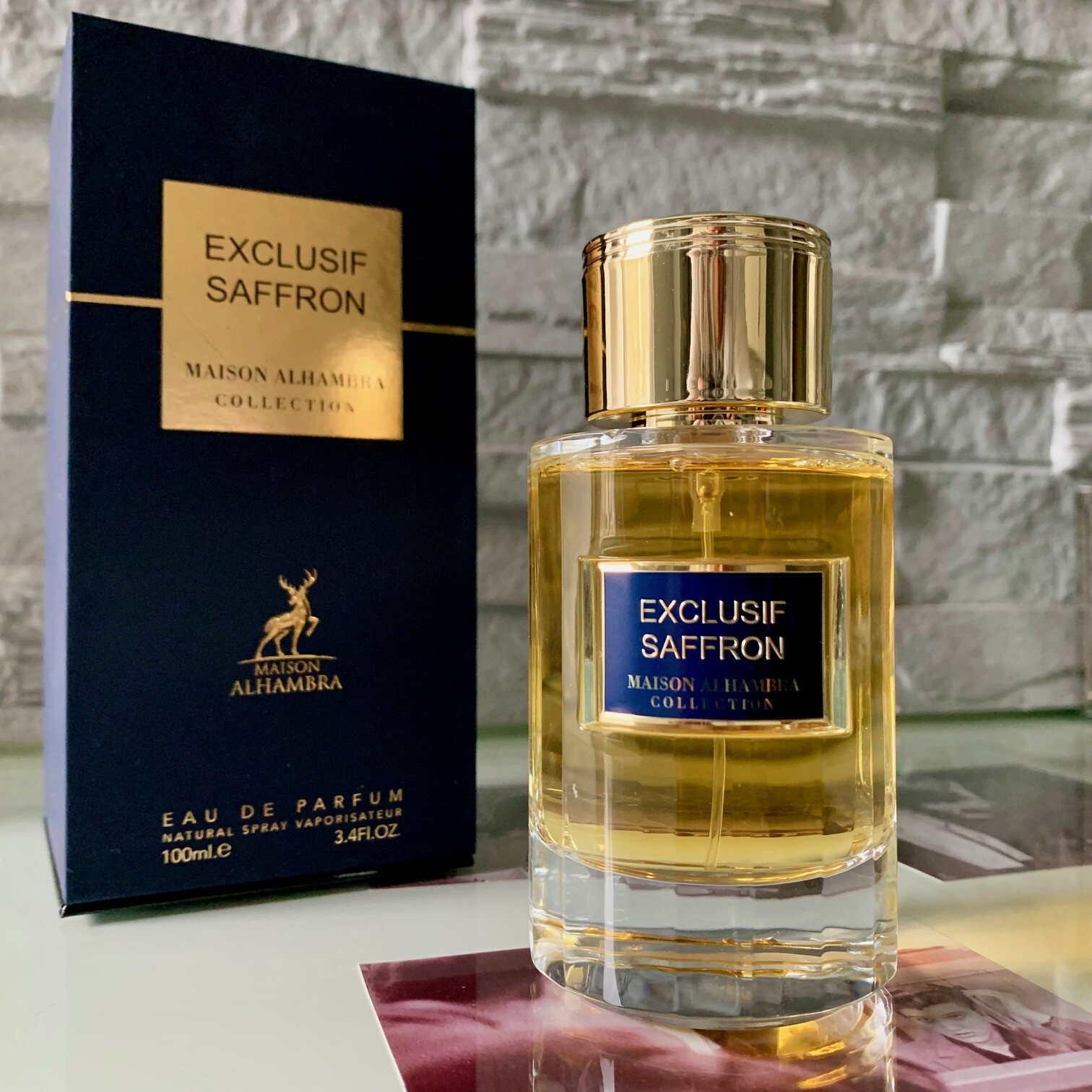 Maison Alhambra Exclusif Saffron fújósok (Carolina Herrera Saffron Lazuli klón)